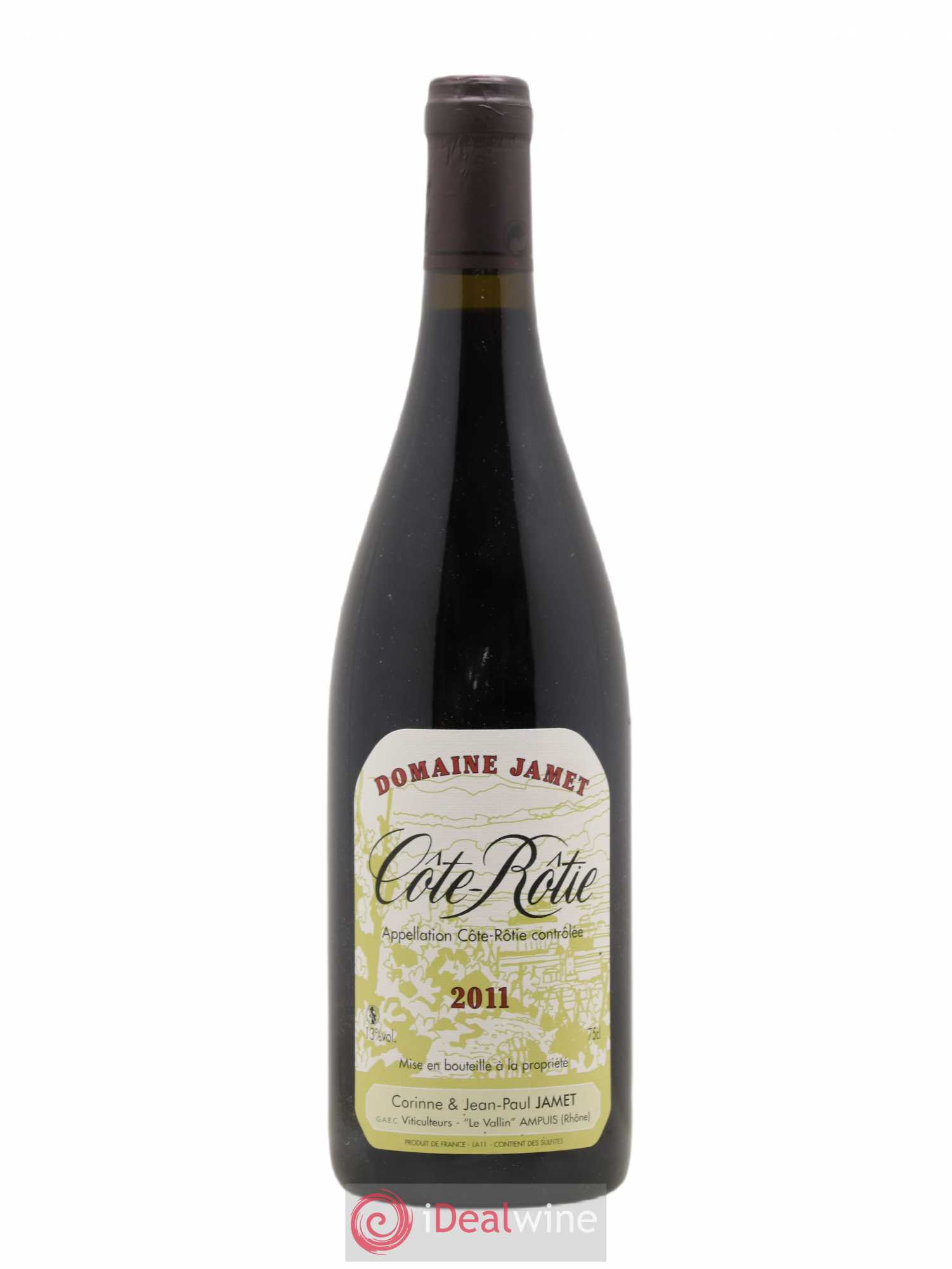 Côte-Rôtie Jamet (Domaine) 2011 - Lot de 1 bouteille - 0
