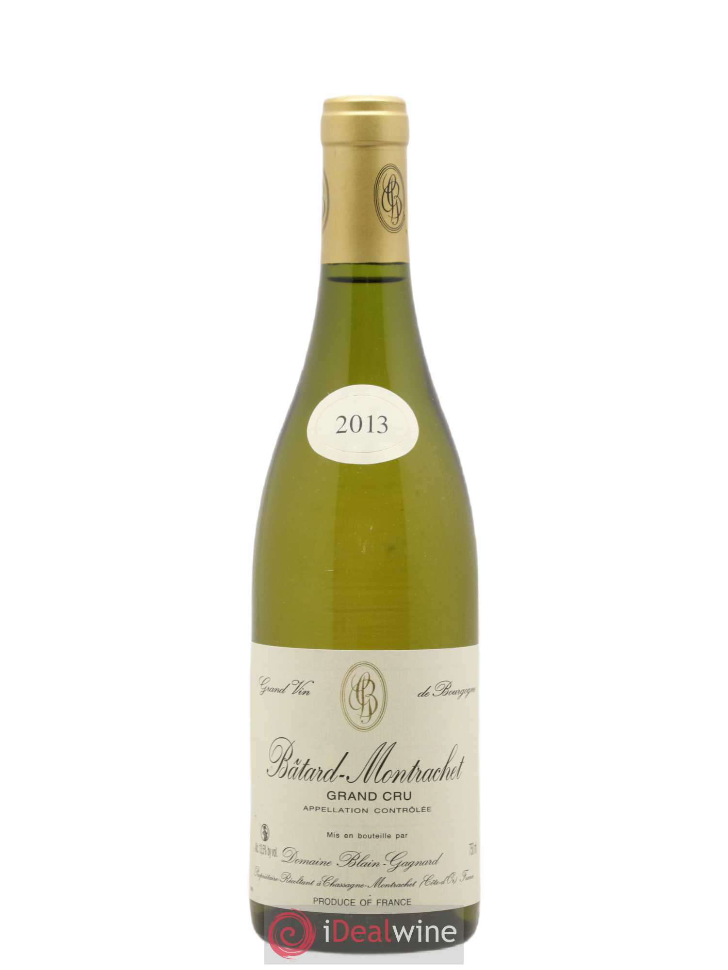 Bâtard-Montrachet Grand Cru Blain-Gagnard (Domaine) 2013 - Lot de 1 bouteille - 0