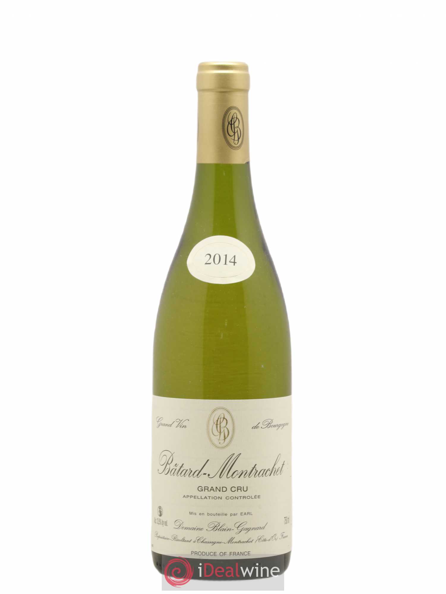 Bâtard-Montrachet Grand Cru Blain-Gagnard (Domaine) 2014 - Lot de 1 bouteille - 0