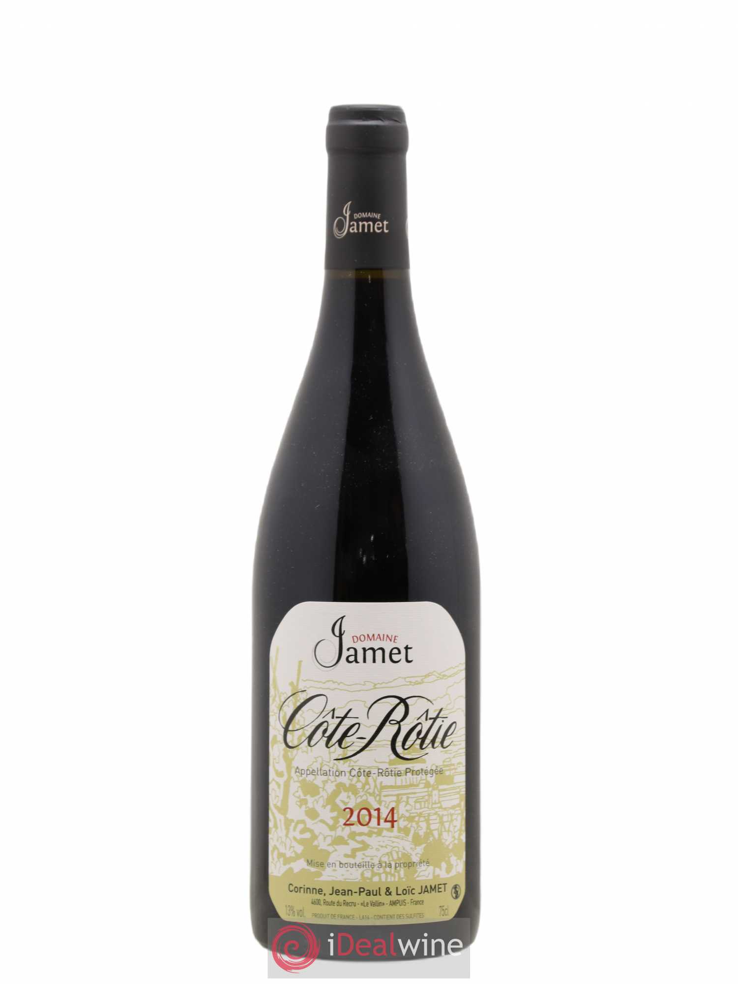 Côte-Rôtie Jamet (Domaine) 2014 - Lot de 1 bouteille - 0