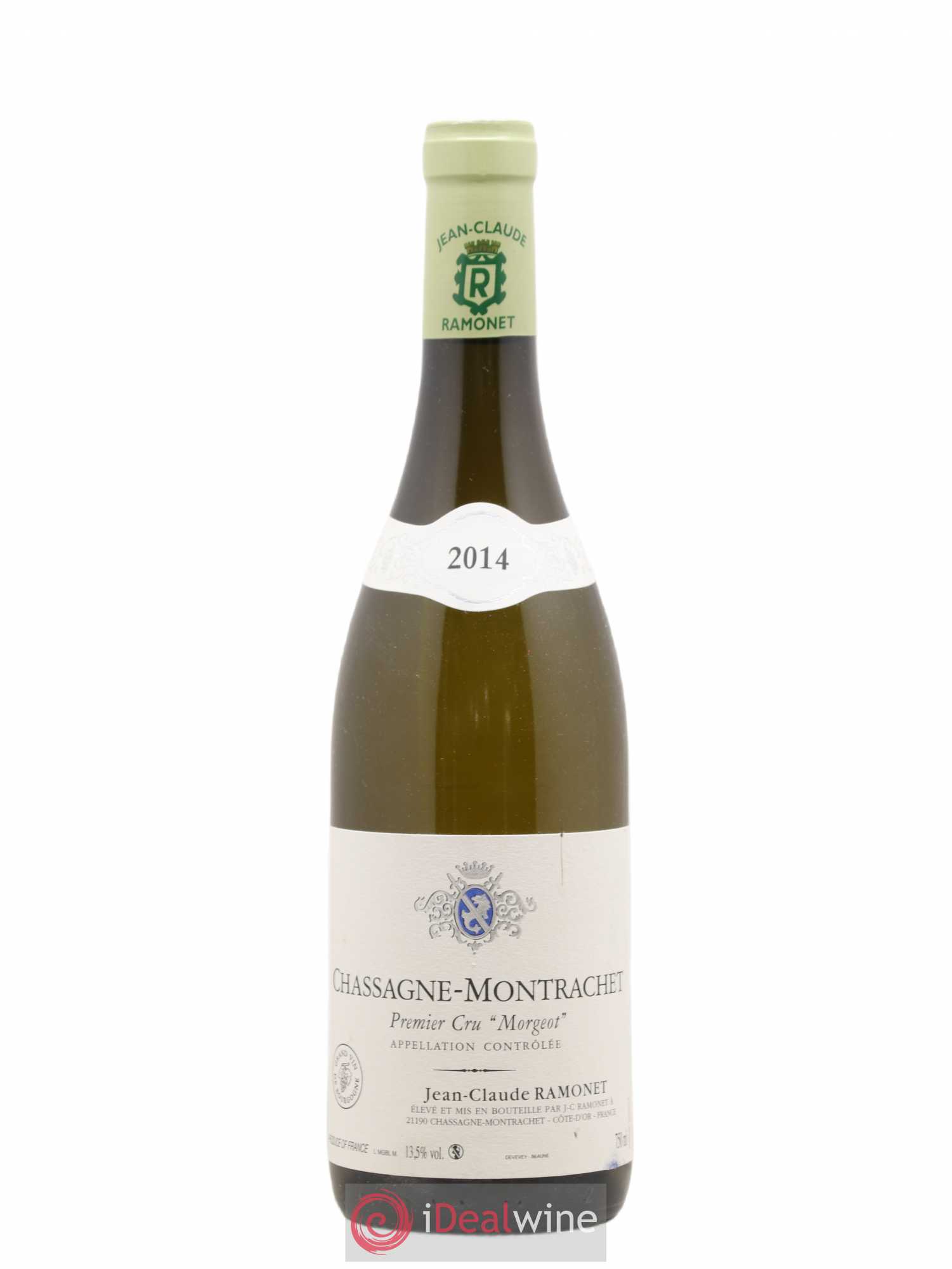 Chassagne-Montrachet 1er Cru Morgeot Ramonet (Domaine) 2014 - Lot de 1 bouteille - 0