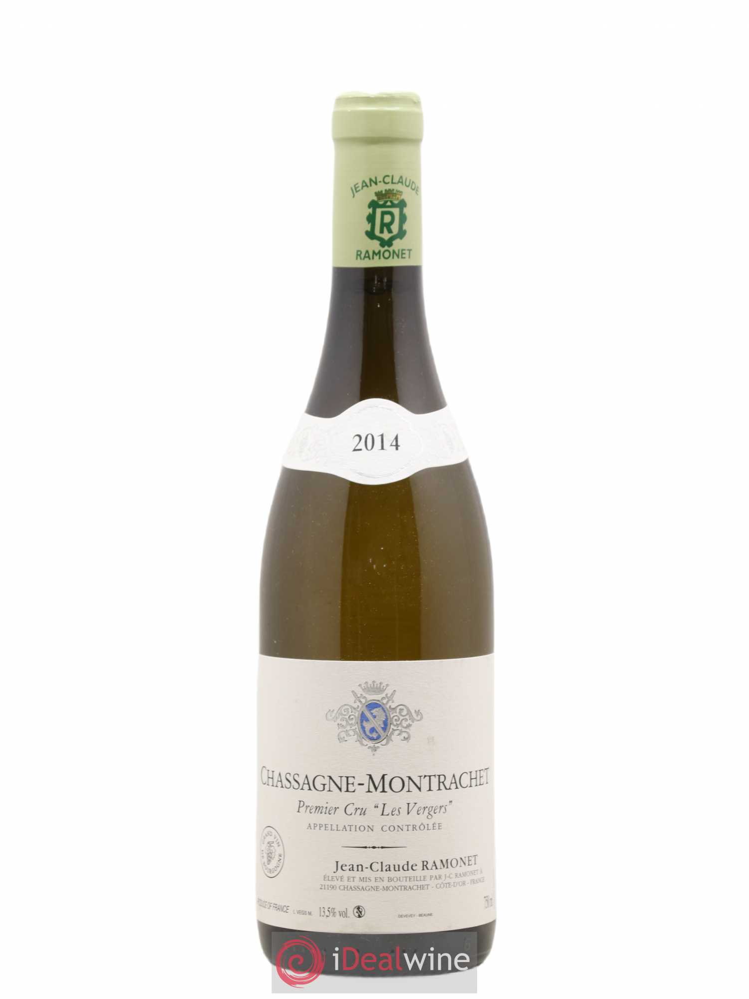 Chassagne-Montrachet 1er Cru Les Vergers Ramonet (Domaine) 2014 - Lot de 1 bouteille - 0