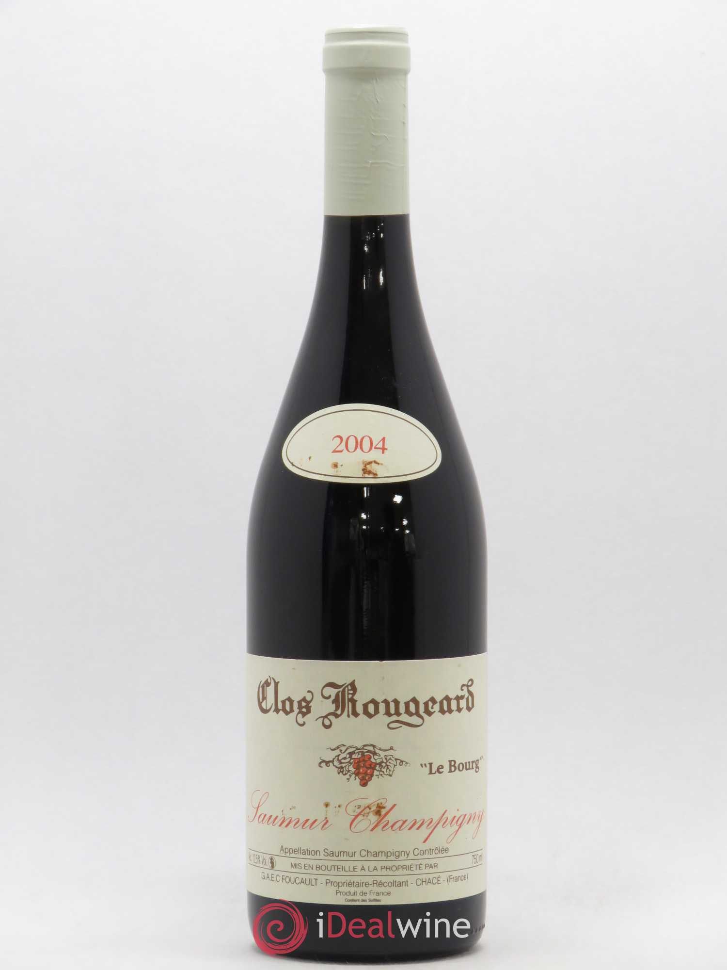 Saumur-Champigny Le Bourg Clos Rougeard 2004 - Lot de 1 bouteille - 0
