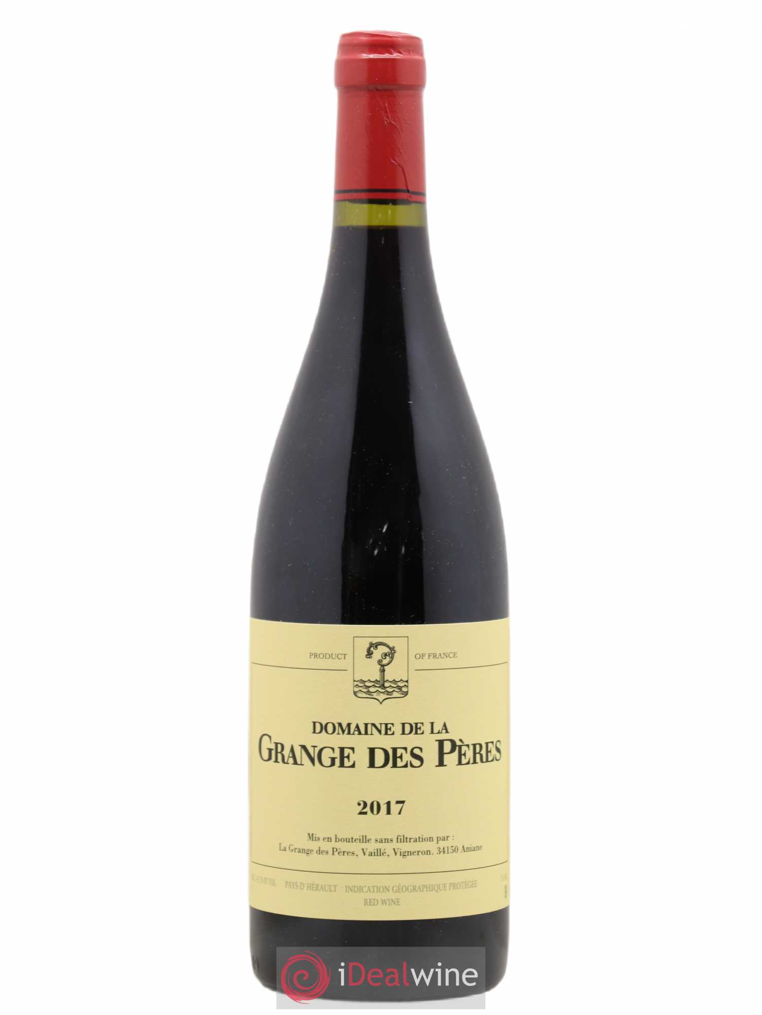 Pays d'Hérault Grange des Pères Laurent Vaillé 2017 - Lot de 1 bouteille - 0