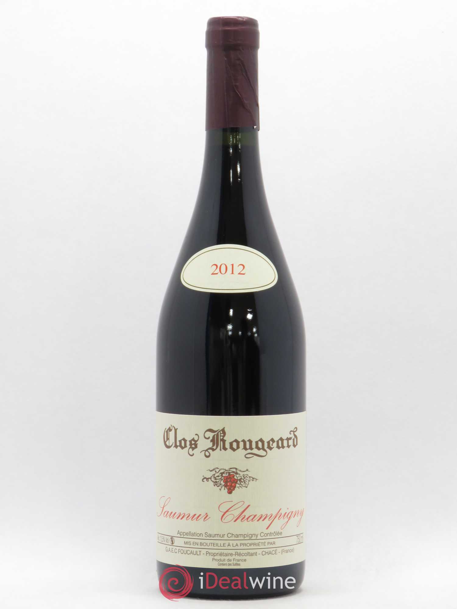 Saumur-Champigny Clos Rougeard 2012 - Lot de 1 bouteille - 0