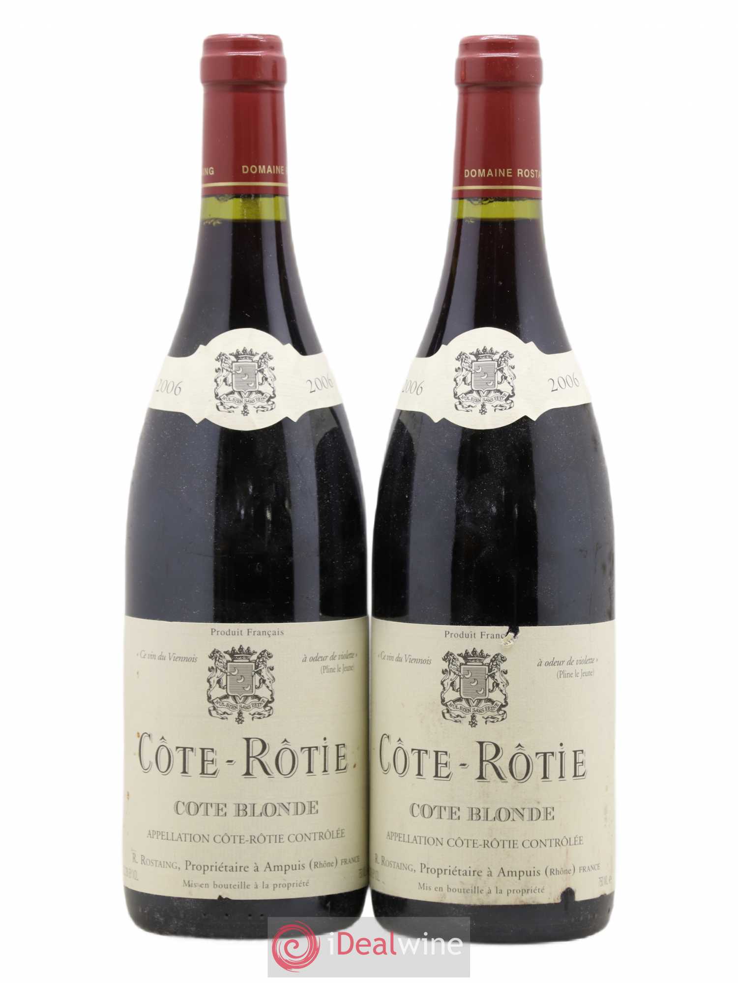 Côte-Rôtie Côte Blonde René Rostaing 2006 - Posten von 2 Flaschen - 0