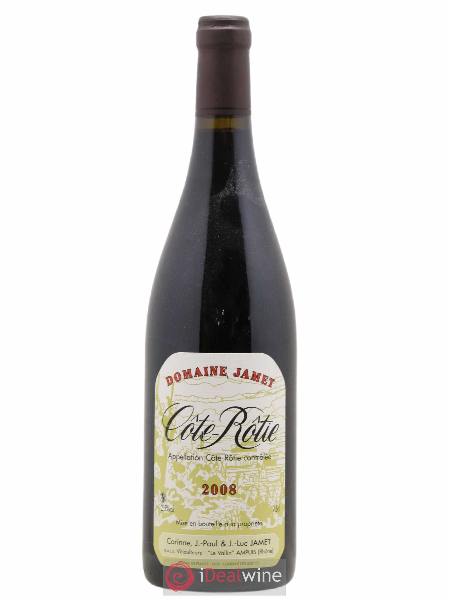 Côte-Rôtie Jamet (Domaine) 2008 - Lot de 1 bouteille - 0