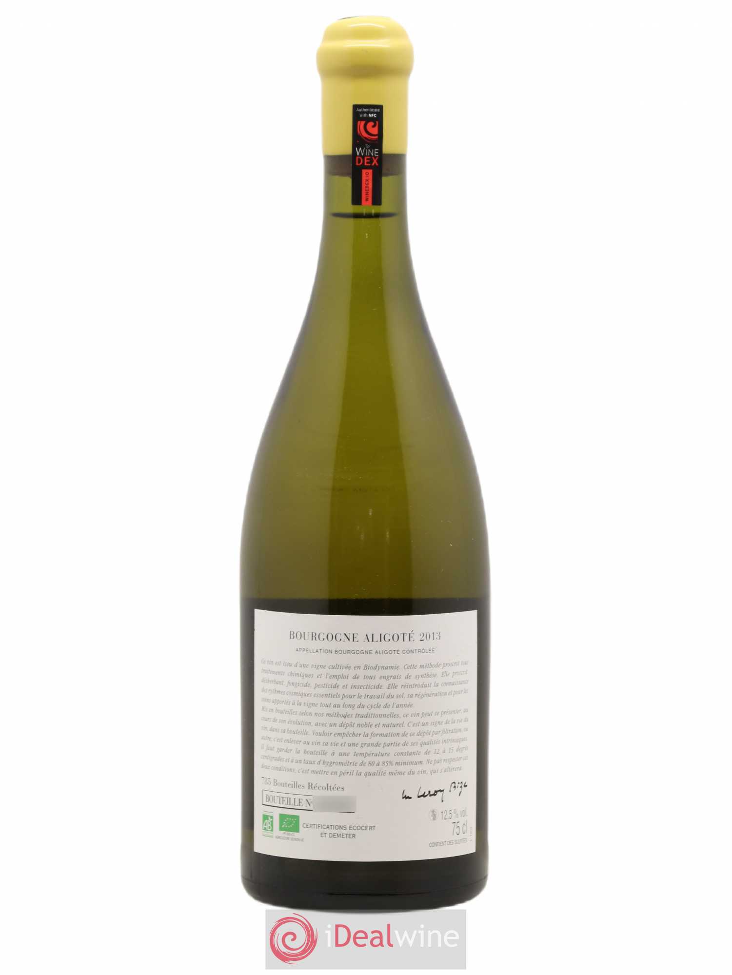 Bourgogne Aligoté Sous Chatelet d'Auvenay (Domaine) 2013 - Lot de 1 bouteille - 1
