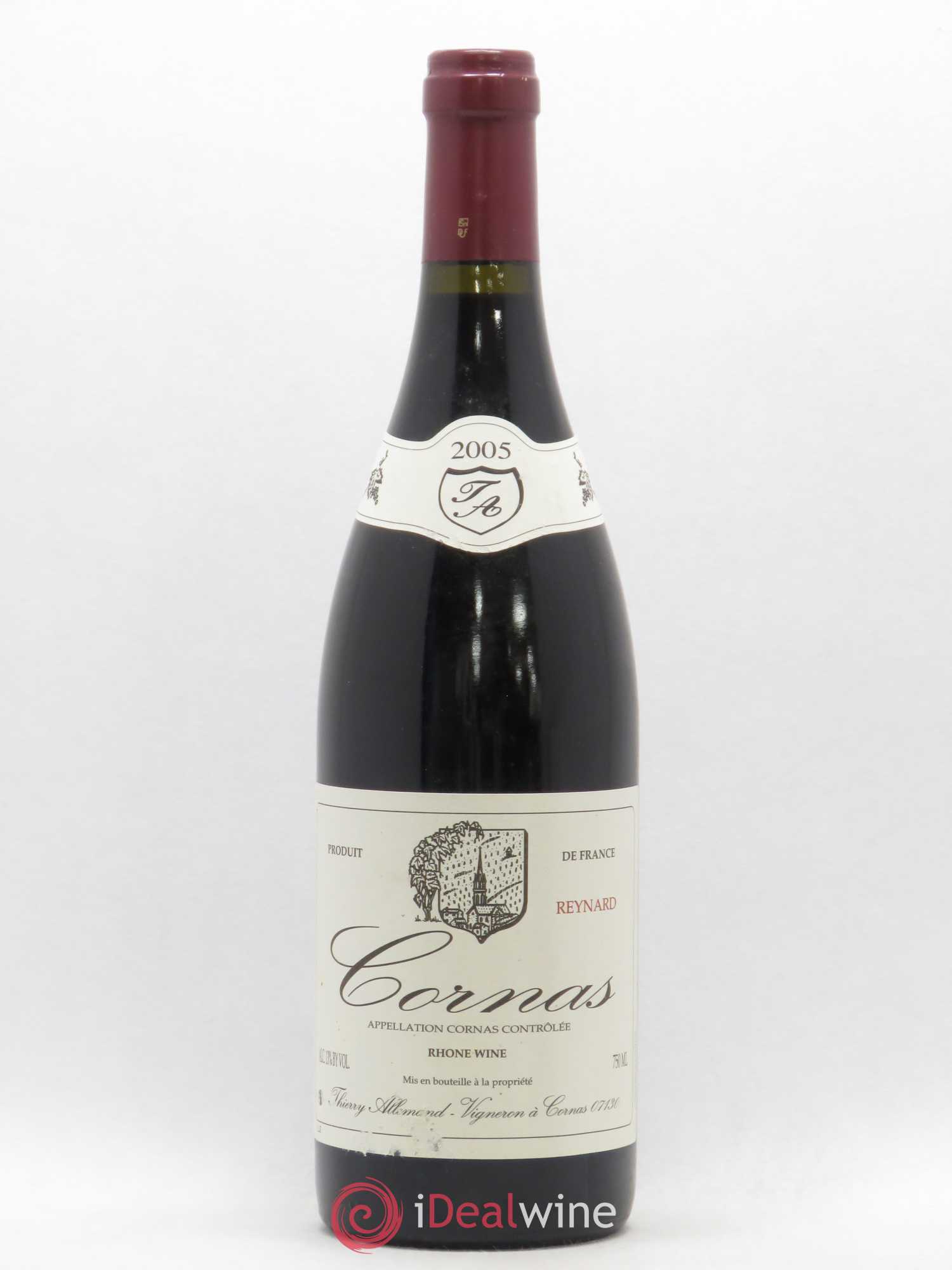 Cornas Reynard Thierry Allemand 2005 - Lot de 1 bouteille - 0