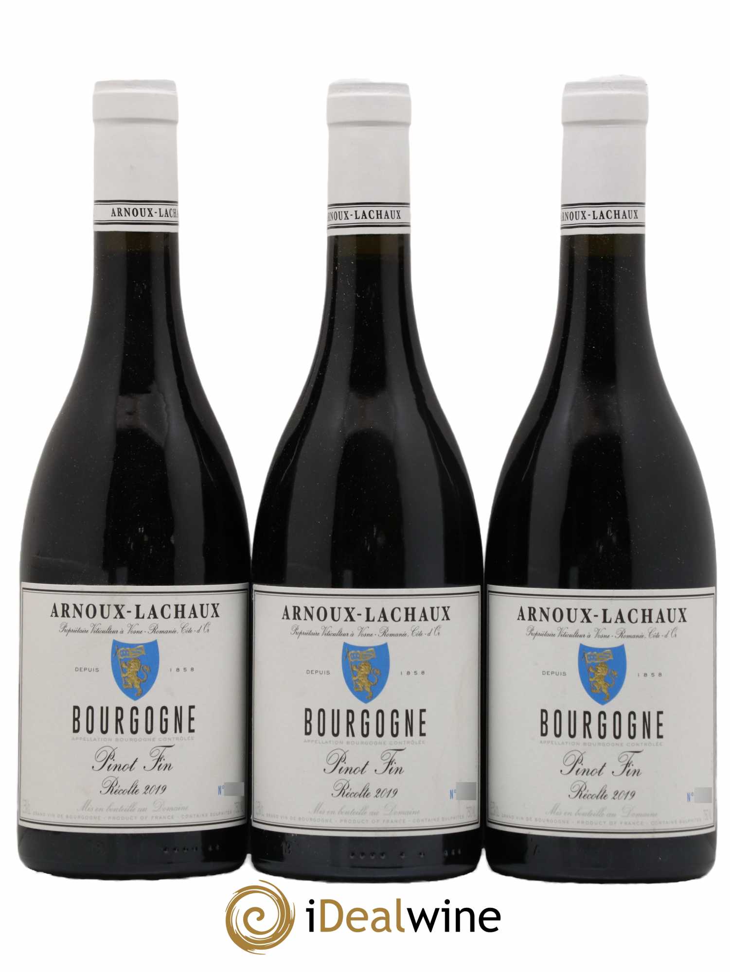 Bourgogne Pinot Fin Arnoux-Lachaux (Domaine) 2019 - Lot de 3 bouteilles - 0