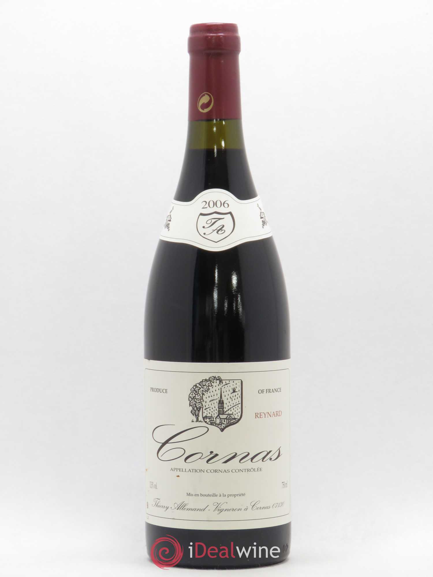 Cornas Reynard Thierry Allemand 2006 - Lot de 1 bouteille - 0