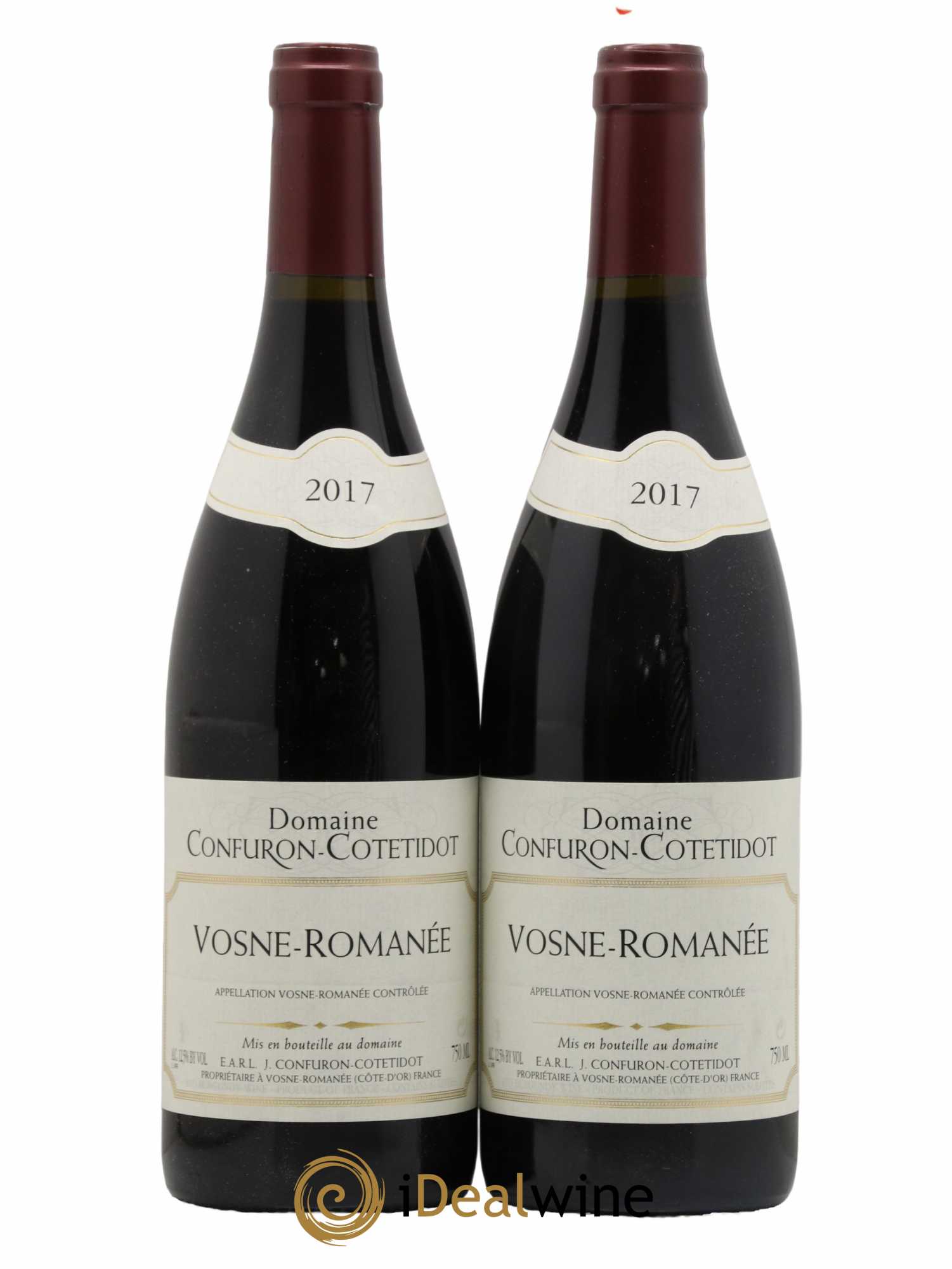 Vosne-Romanée Confuron-Cotetidot 2017 - Lot de 2 bouteilles - 0
