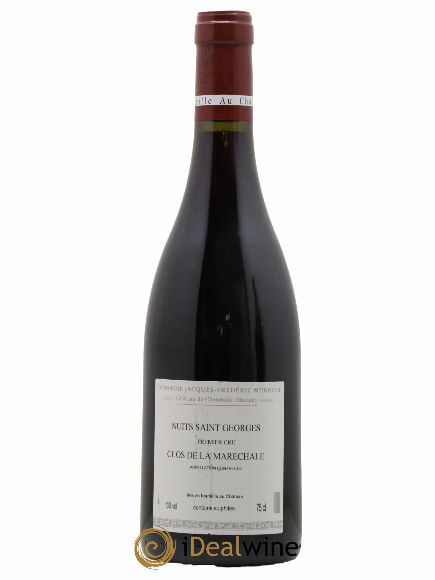Nuits-Saint-Georges 1er Cru Clos de La Maréchale Jacques-Frédéric Mugnier 2011 - Lot de 1 bouteille - 1