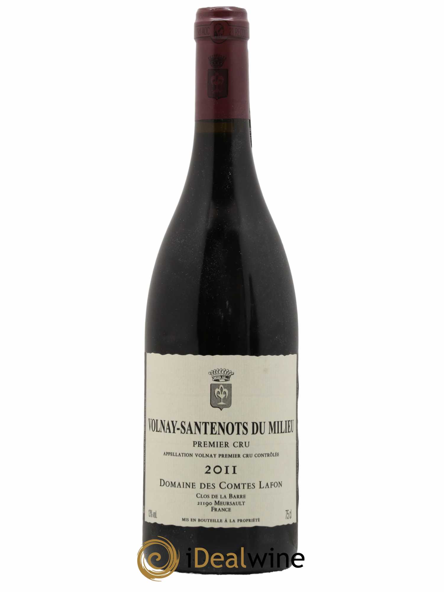 Volnay 1er Cru Santenots du Milieu Comtes Lafon (Domaine des) 2011 - Lot de 1 bouteille - 0