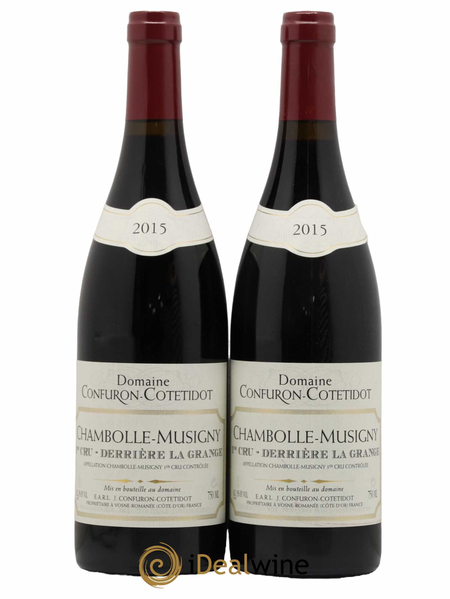 Chambolle-Musigny 1er Cru Derrière la Grange Confuron-Cotetidot 2015 - Lot de 2 bouteilles - 0