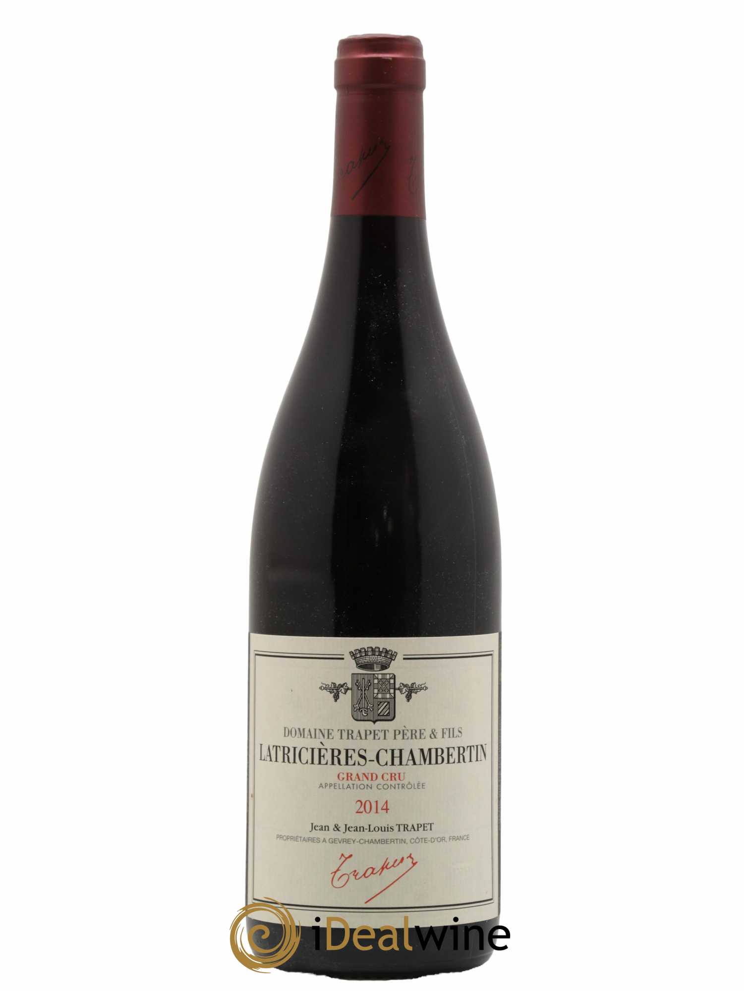 Latricières-Chambertin Grand Cru Domaine Trapet 2014 - Lot de 1 bouteille - 0