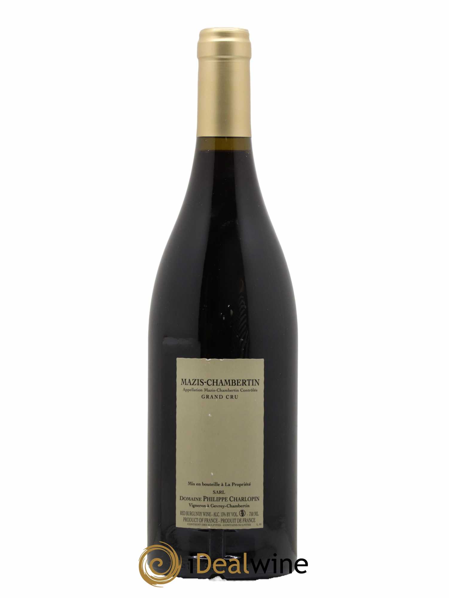 Mazis-Chambertin Grand Cru Charlopin-Parizot 2014 - Lot de 1 bouteille - 1