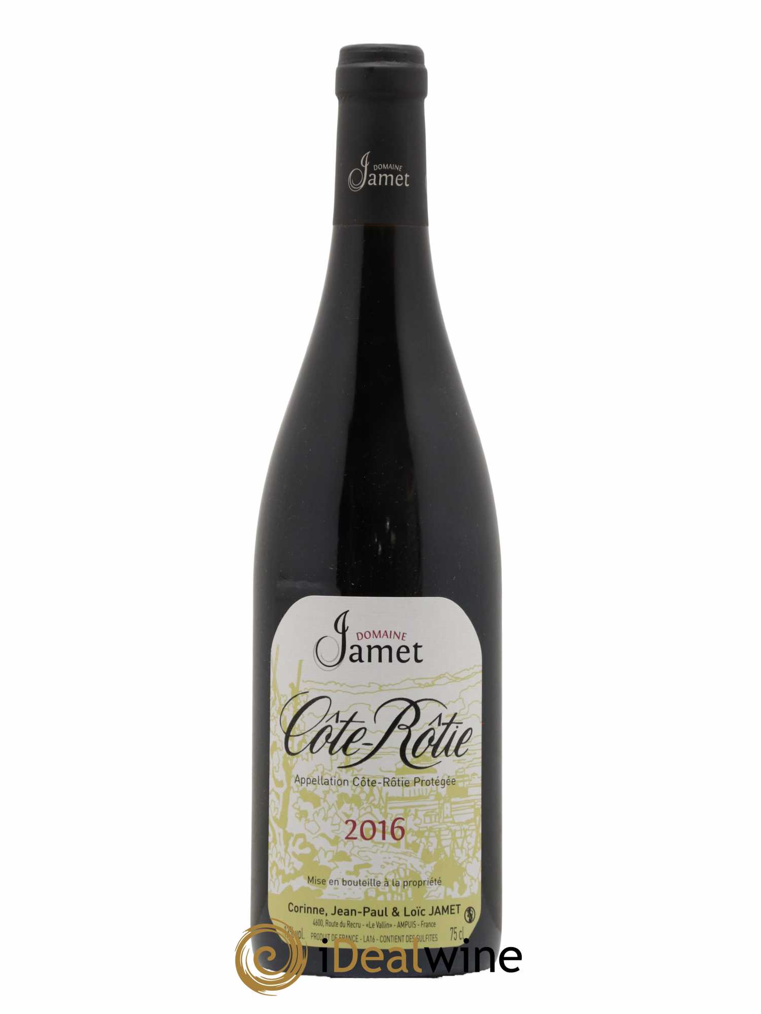 Côte-Rôtie Jamet (Domaine) 2016 - Lot de 1 bouteille - 0
