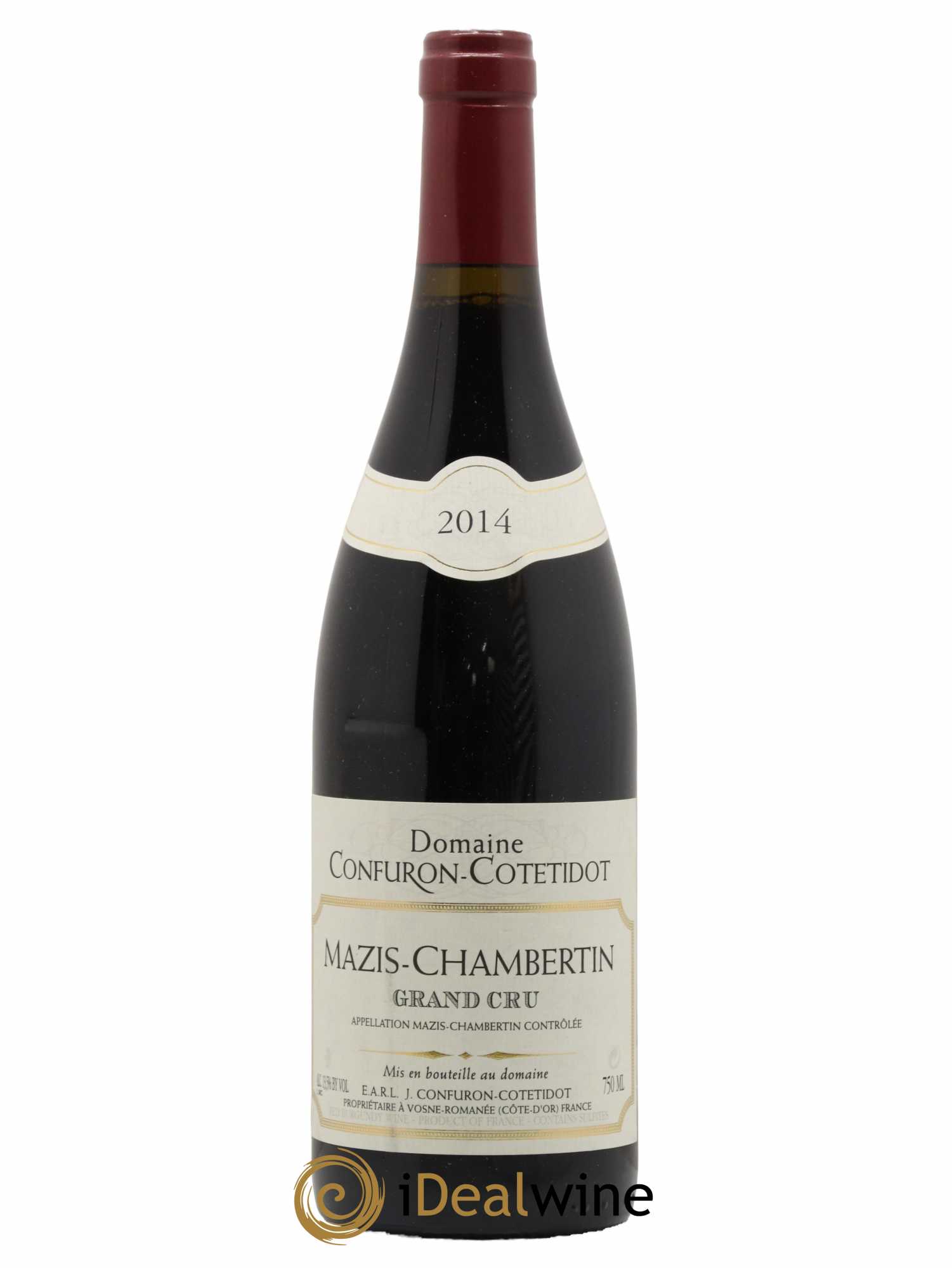 Mazis-Chambertin Grand Cru Confuron-Cotetidot 2014 - Lot de 1 bouteille - 0