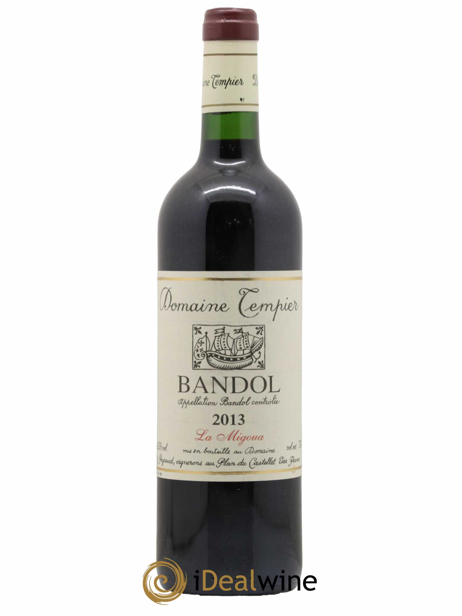 Bandol Domaine Tempier Cuvée La Migoua Famille Peyraud 2013 - Lot de 1 bouteille - 0