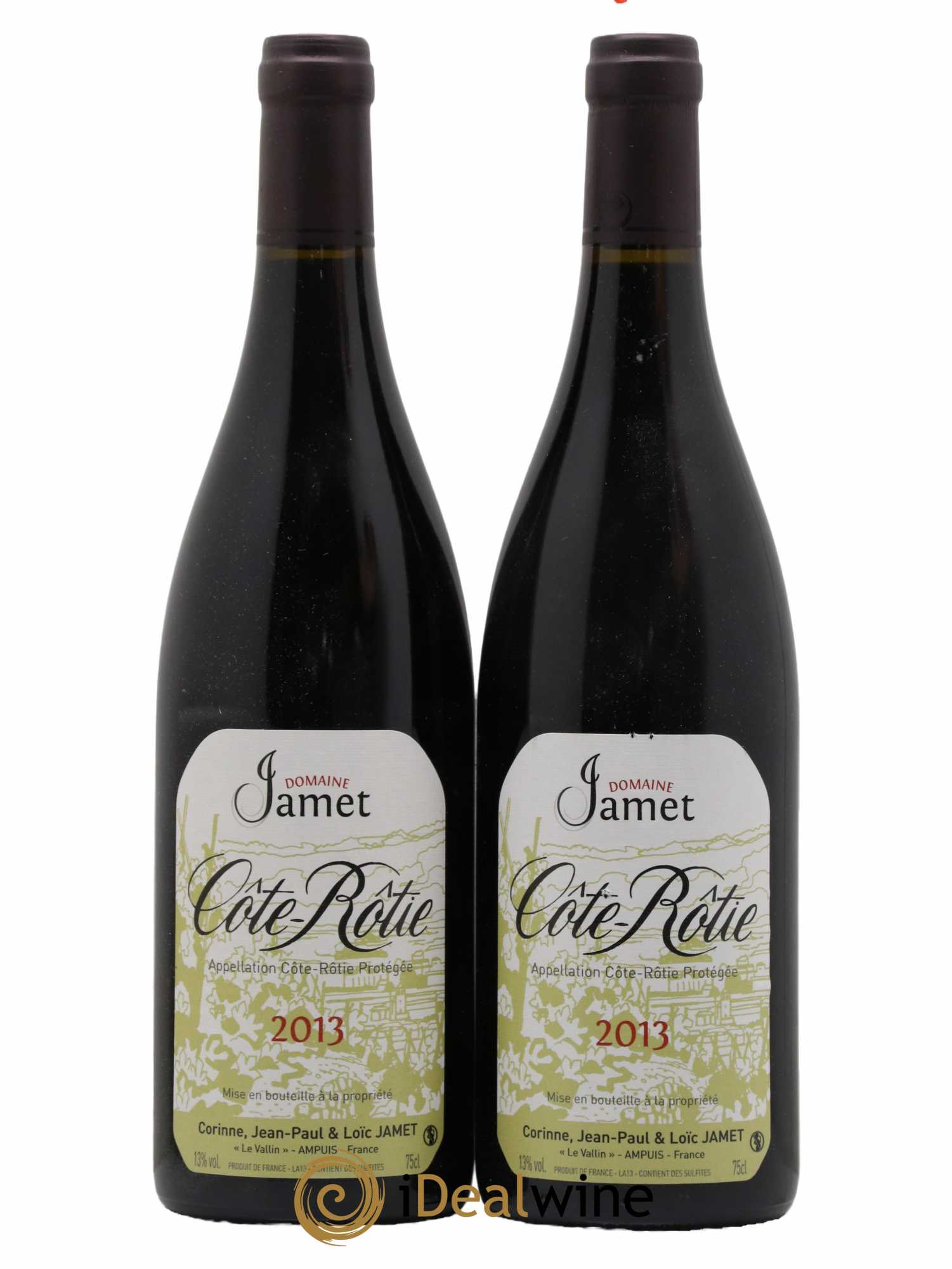 Côte-Rôtie Jamet (Domaine) 2013 - Lot de 2 bouteilles - 0