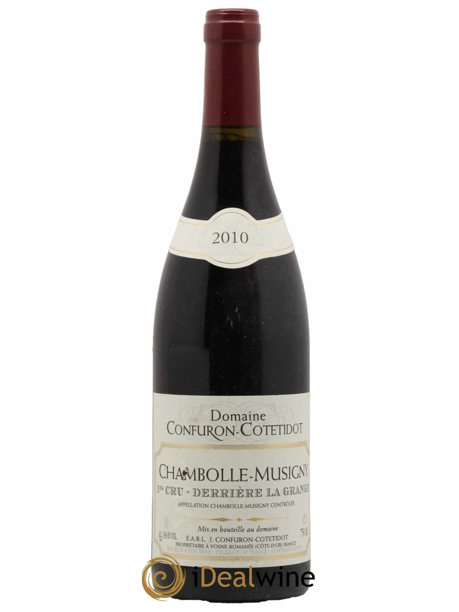 Chambolle-Musigny 1er Cru Derrière la Grange Confuron-Cotetidot 2010 - Lot de 1 bouteille - 0