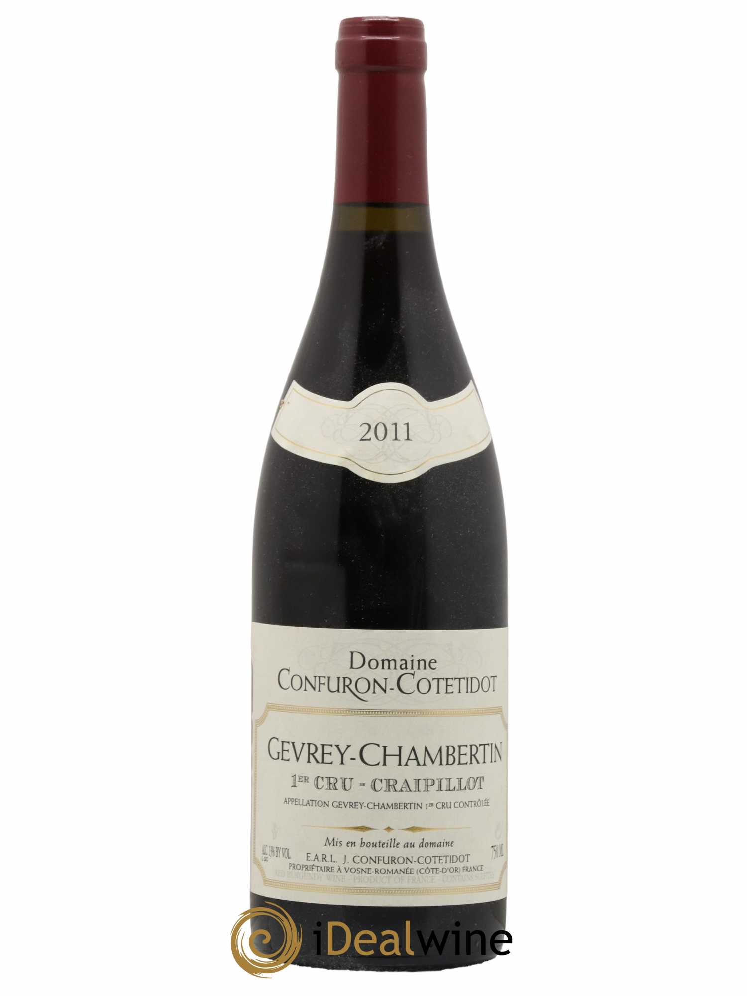 Gevrey-Chambertin 1er Cru Craipillot Confuron-Cotetidot 2011 - Lot de 1 bouteille - 0