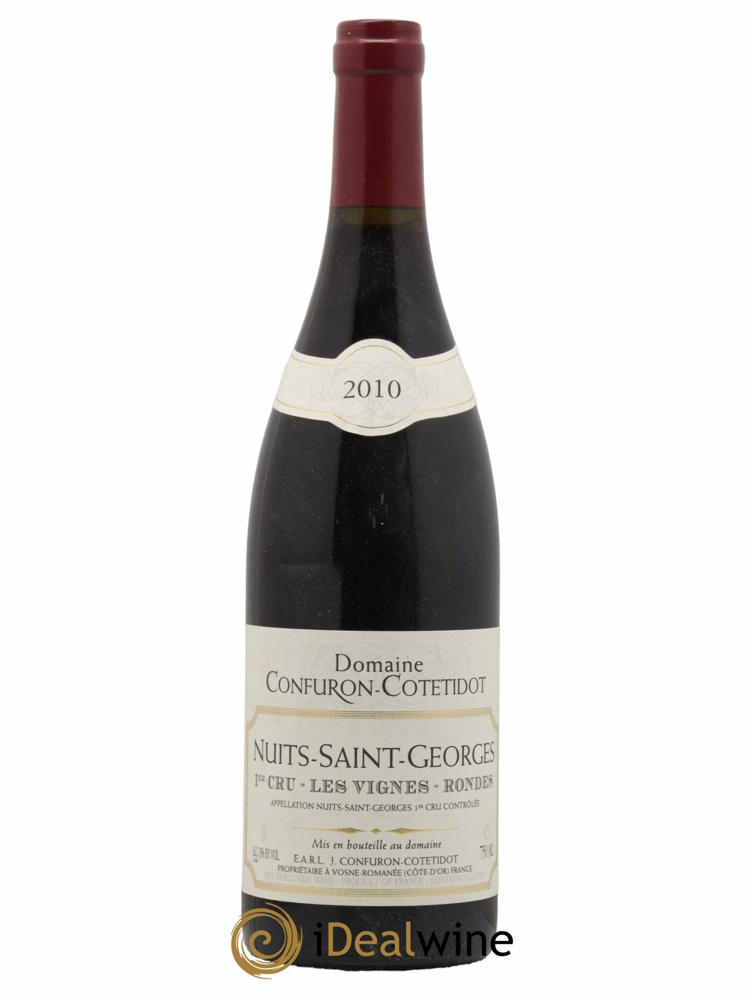 Nuits-Saint-Georges 1er Cru Les Vignes Rondes Confuron-Cotetidot 2010 - Lot de 1 bouteille - 0