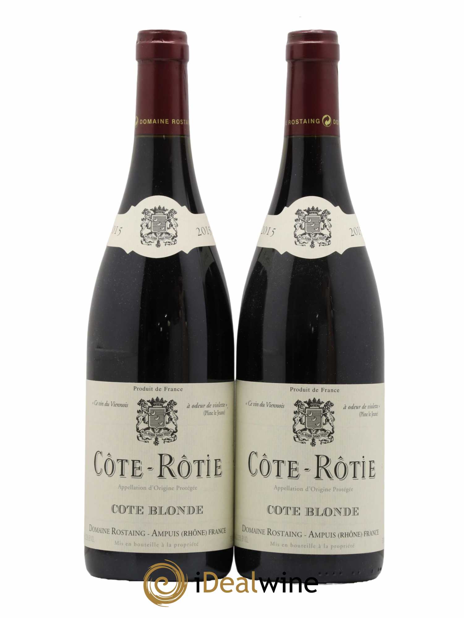 Côte-Rôtie Côte Blonde René Rostaing 2015 - Lotto di 2 bottiglie - 0