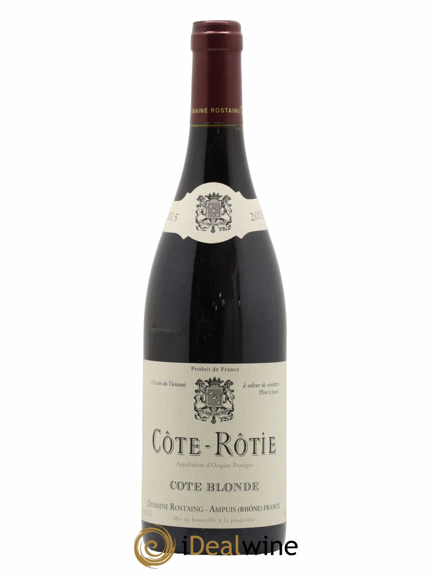 Côte-Rôtie Côte Blonde René Rostaing 2015 - Lot de 1 bouteille - 0