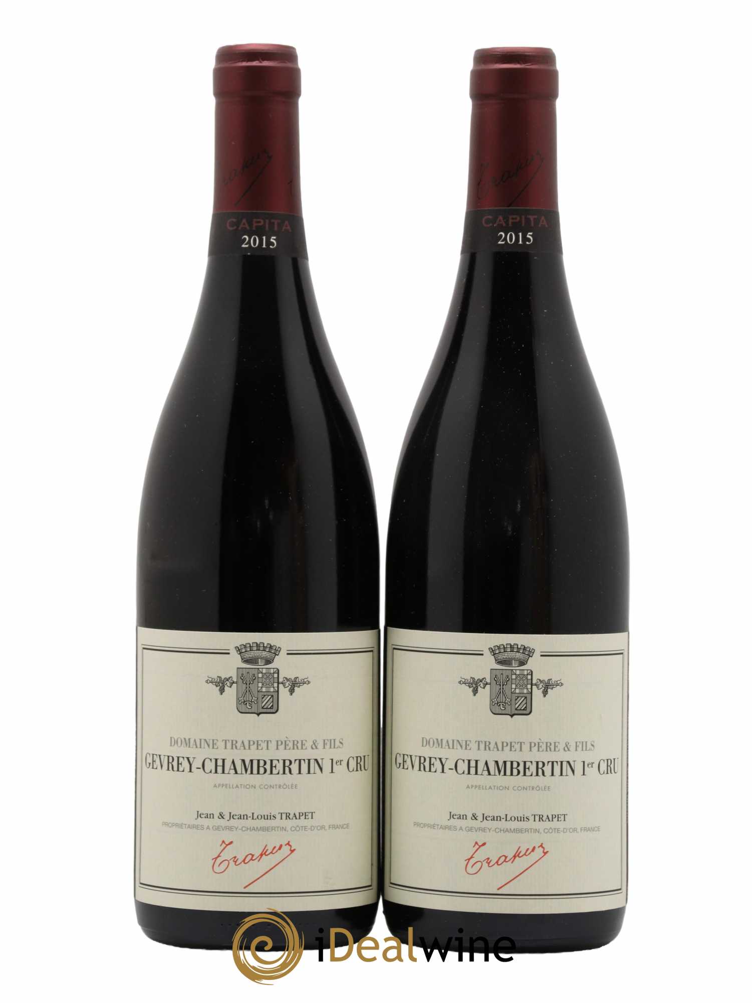 Gevrey-Chambertin 1er Cru Capita Domaine Trapet 2015 - Lot de 2 bouteilles - 0