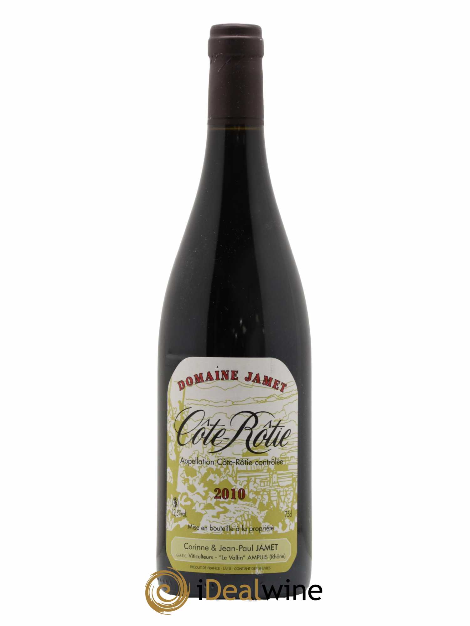 Côte-Rôtie Jamet (Domaine) 2010 - Lot de 1 bouteille - 0