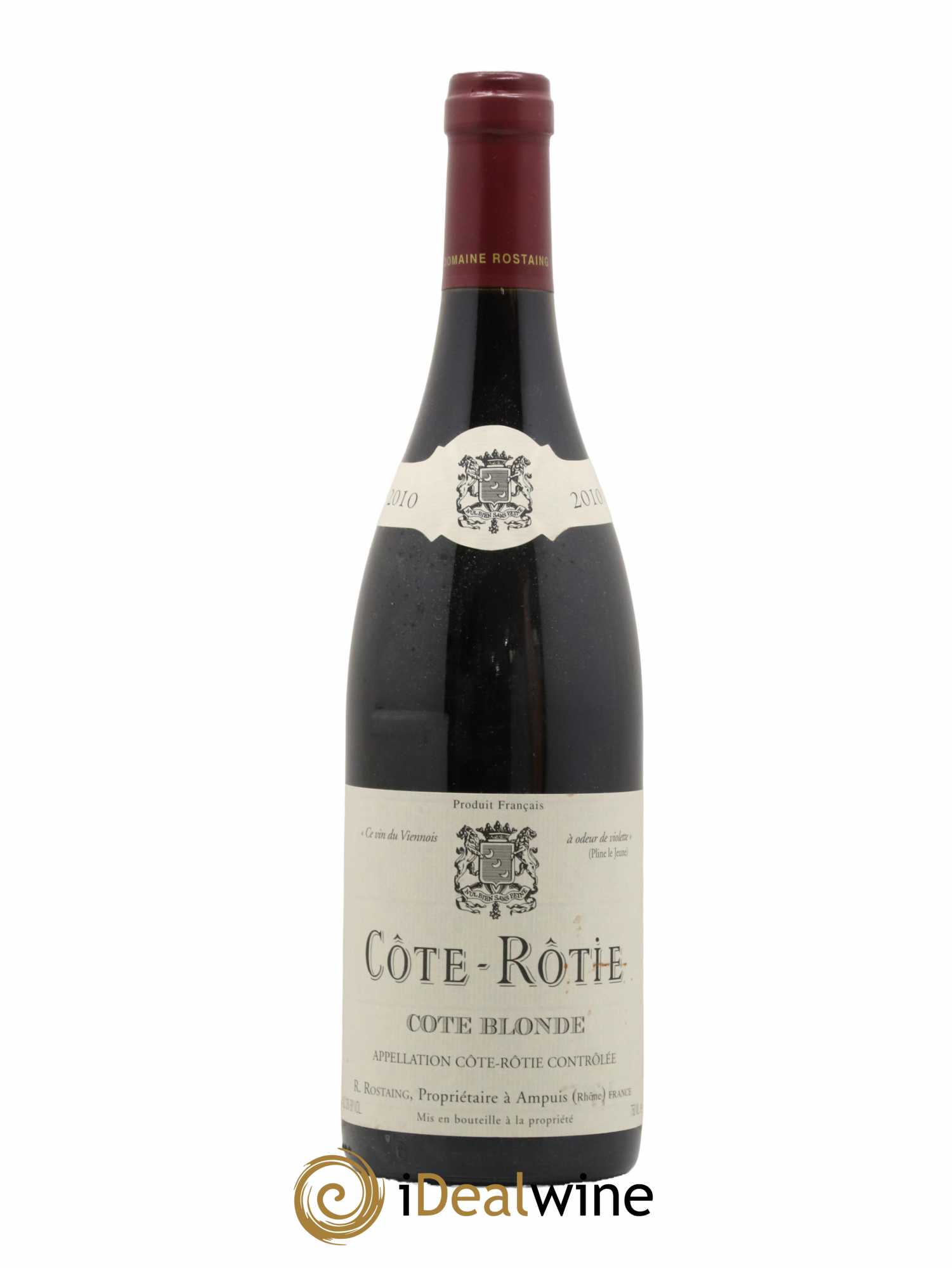 Côte-Rôtie Côte Blonde René Rostaing 2010 - Lot de 1 bouteille - 0