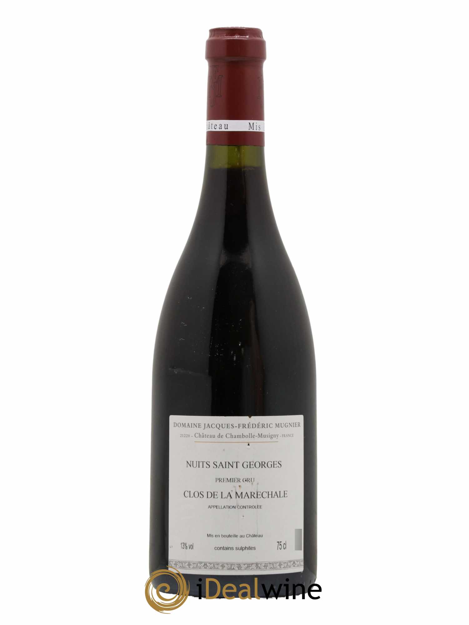 Nuits-Saint-Georges 1er Cru Clos de La Maréchale Jacques-Frédéric Mugnier 2010 - Lot de 1 bouteille - 1