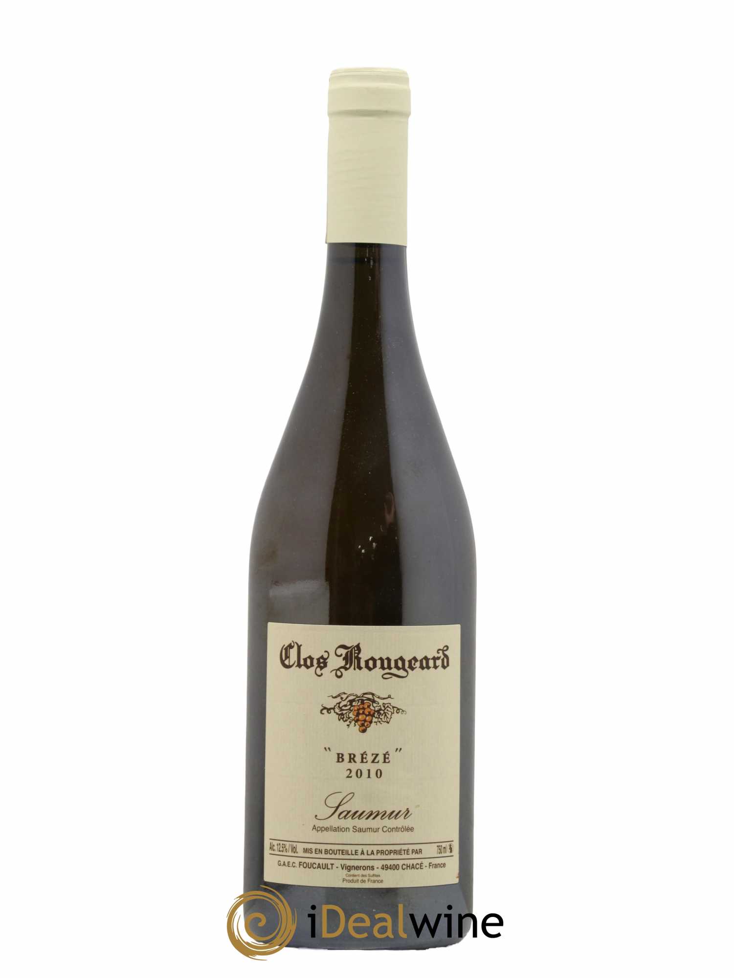 Saumur Brézé Clos Rougeard 2010 - Lot de 1 bouteille - 0