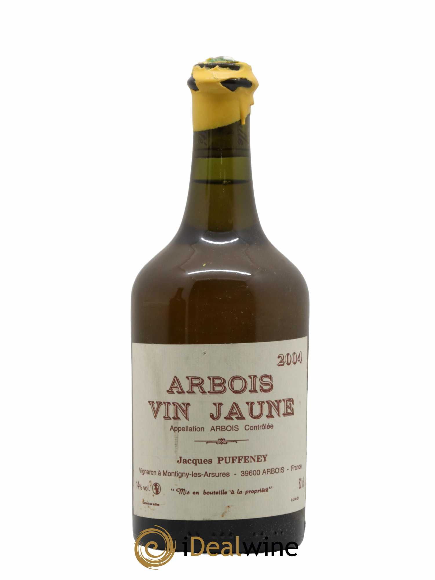 Arbois Vin Jaune Jacques Puffeney 2004 - Lot de 1 bouteille - 0
