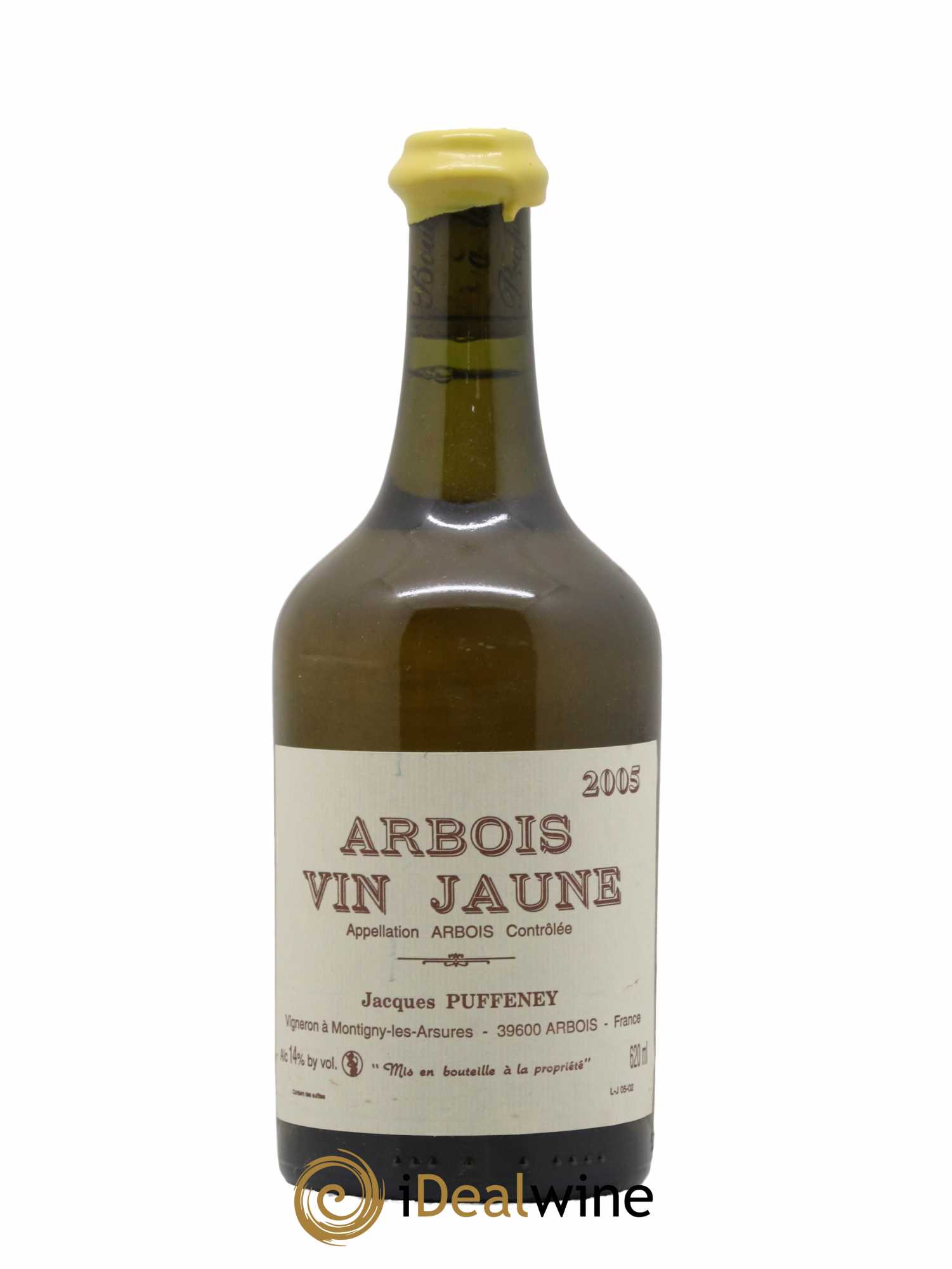 Arbois Vin Jaune Jacques Puffeney 2005 - Lot de 1 bouteille - 0