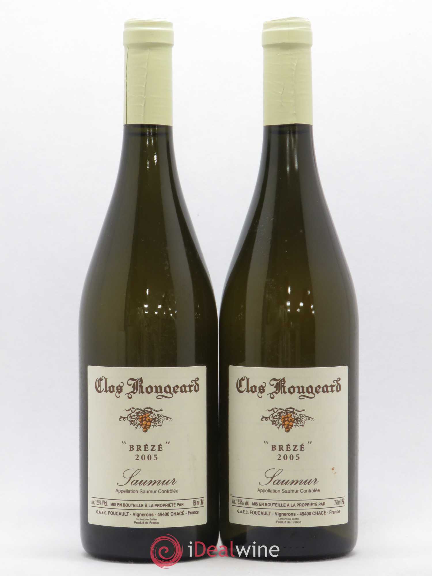 Saumur Brézé Clos Rougeard 2005 - Posten von 2 Flaschen - 0