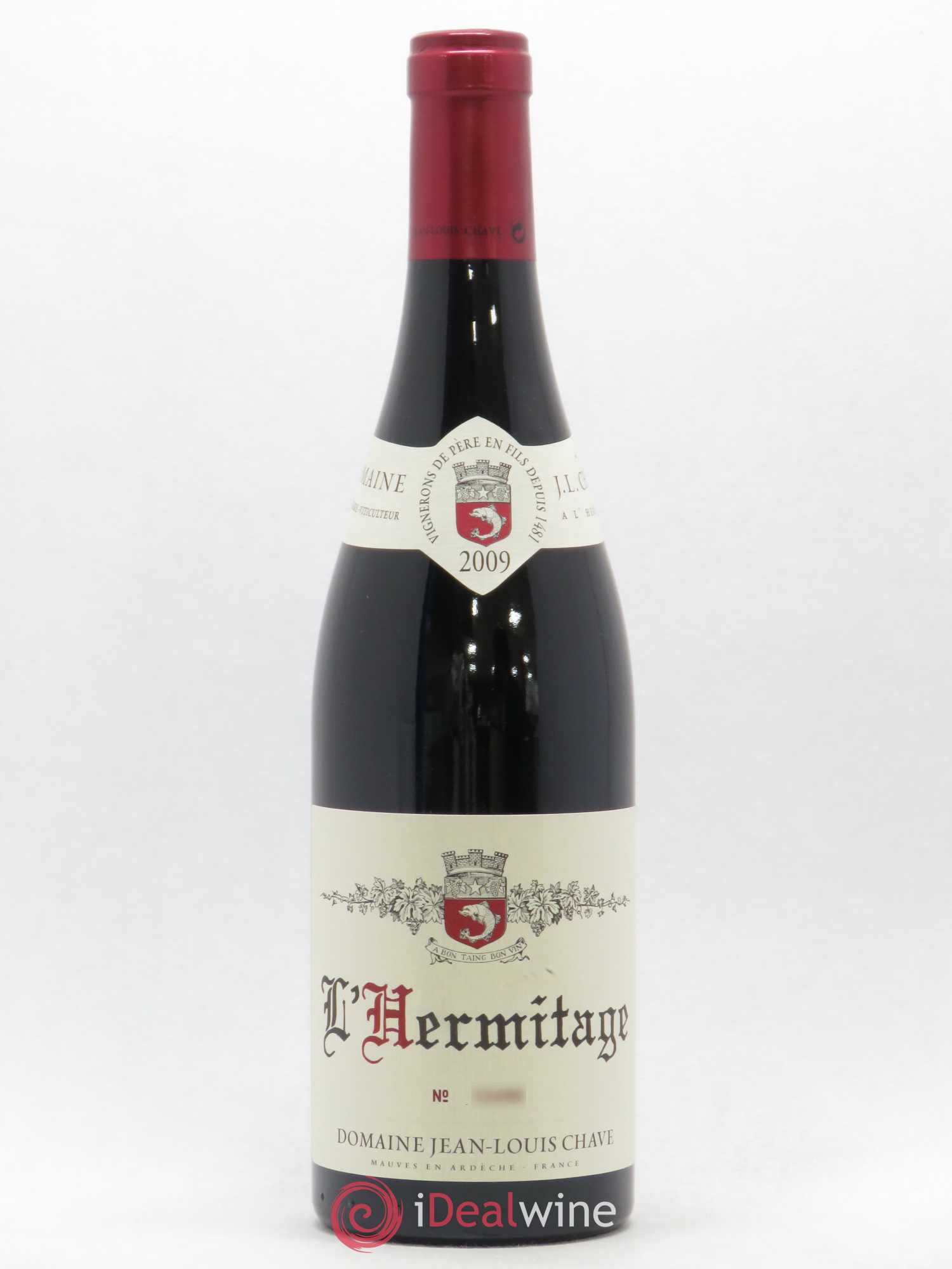 Hermitage Jean-Louis Chave 2009 - Lot de 1 bouteille - 0