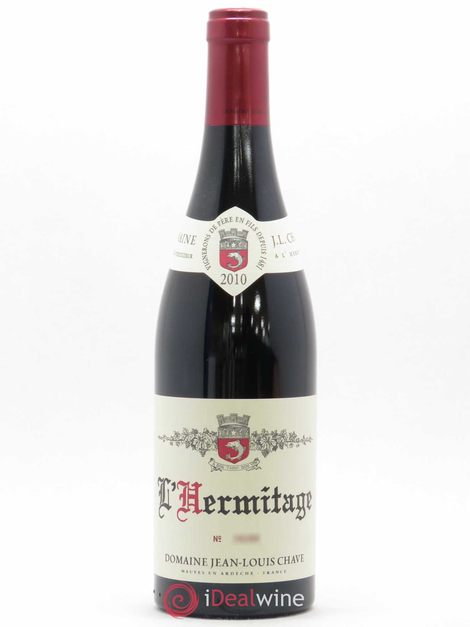 Hermitage Jean-Louis Chave 2010 - Lot de 1 bouteille - 0