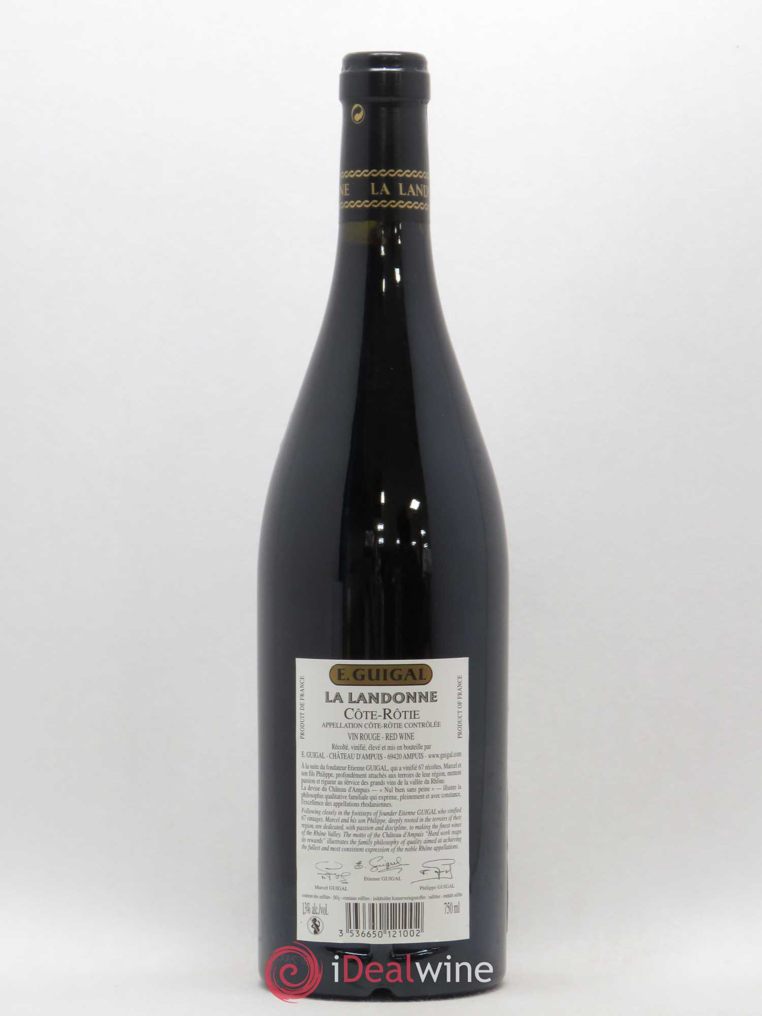 Côte-Rôtie La Landonne Guigal 2005 - Lot de 1 bouteille - 1