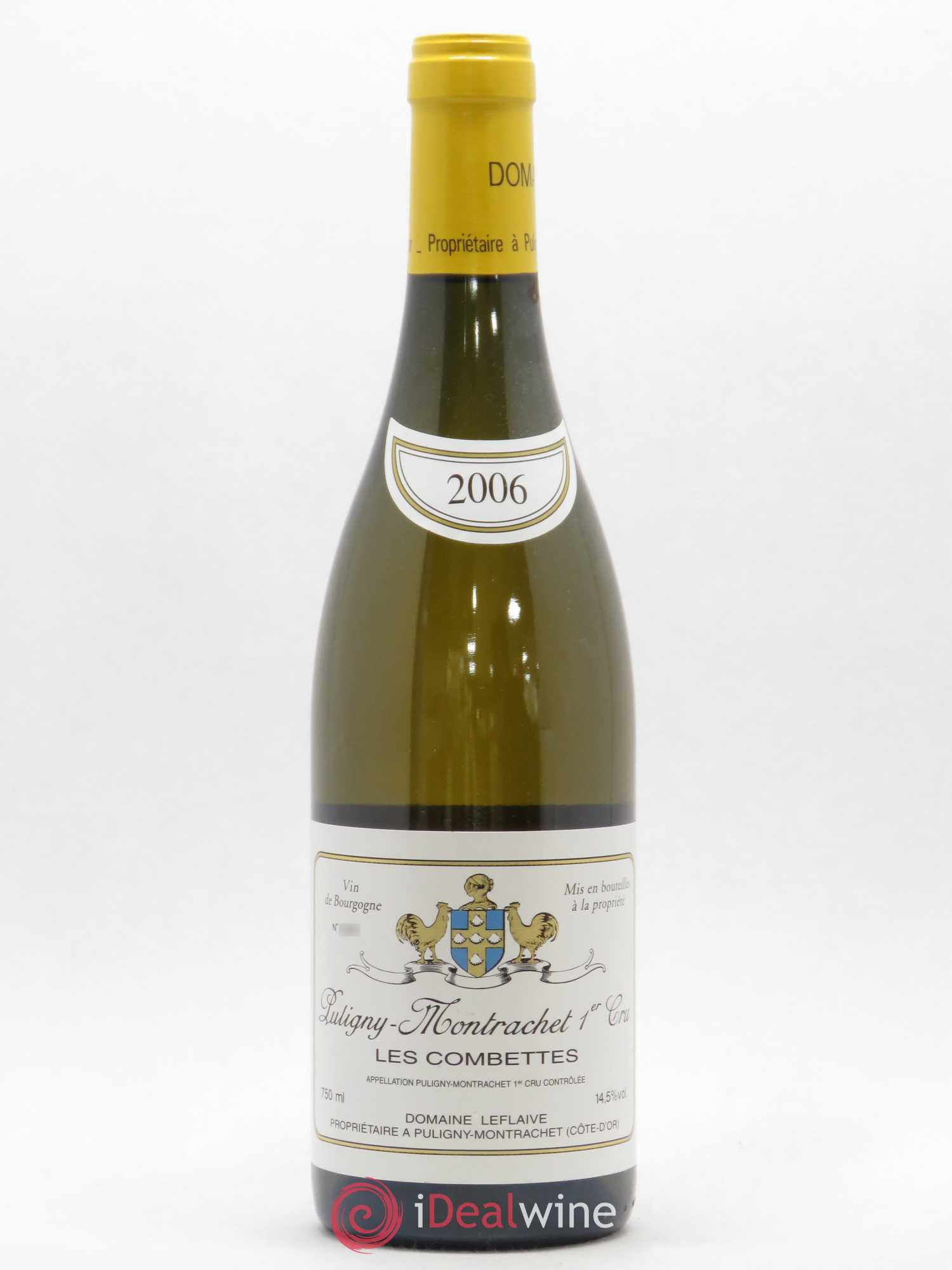 Puligny-Montrachet 1er Cru Les Combettes Leflaive (Domaine) 2006 - Lot de 1 bouteille - 0