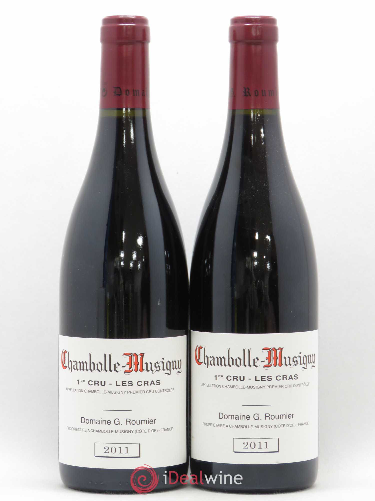 Chambolle-Musigny 1er Cru Les Cras Georges Roumier (Domaine) 2011 - Lot de 2 bouteilles - 0