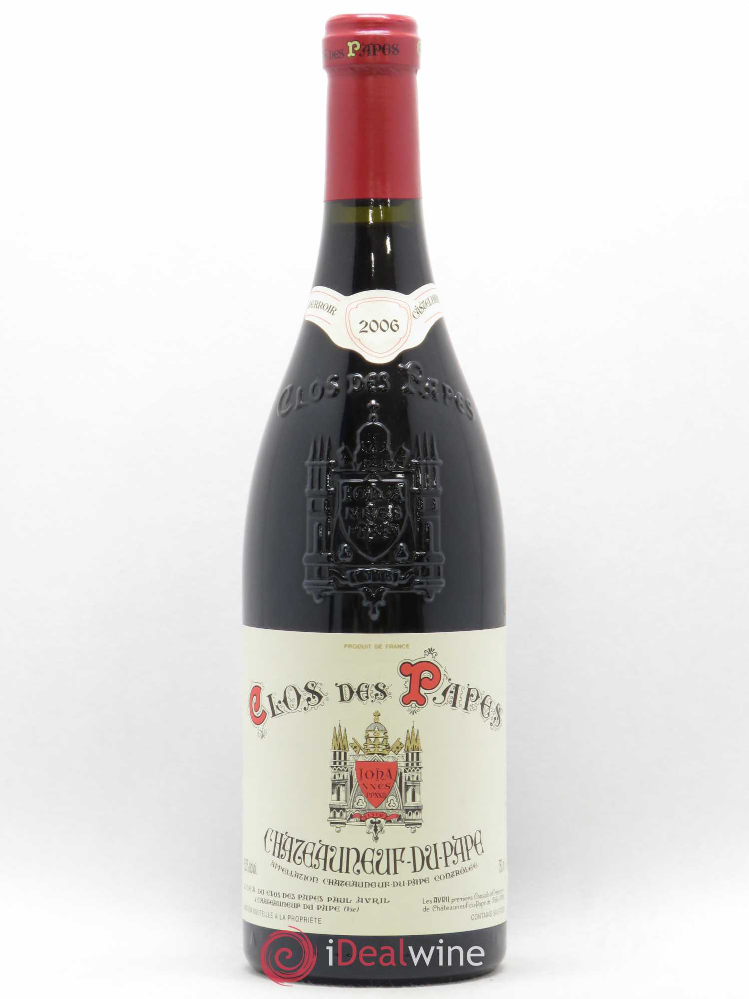 Châteauneuf-du-Pape Clos des Papes - Paul Avril 2006 - Lot de 1 bouteille - 0