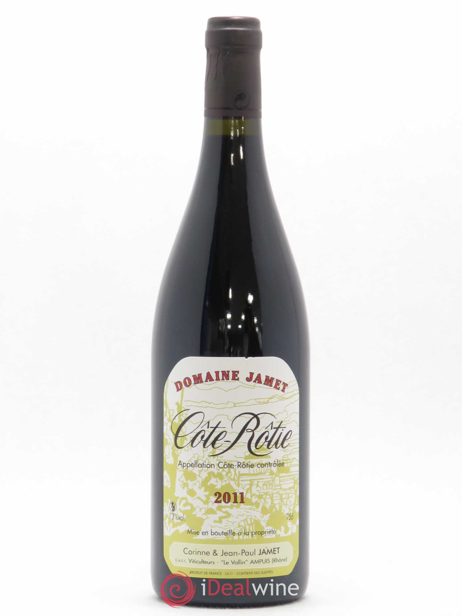 Côte-Rôtie Jamet (Domaine) 2011 - Lot de 1 bouteille - 0