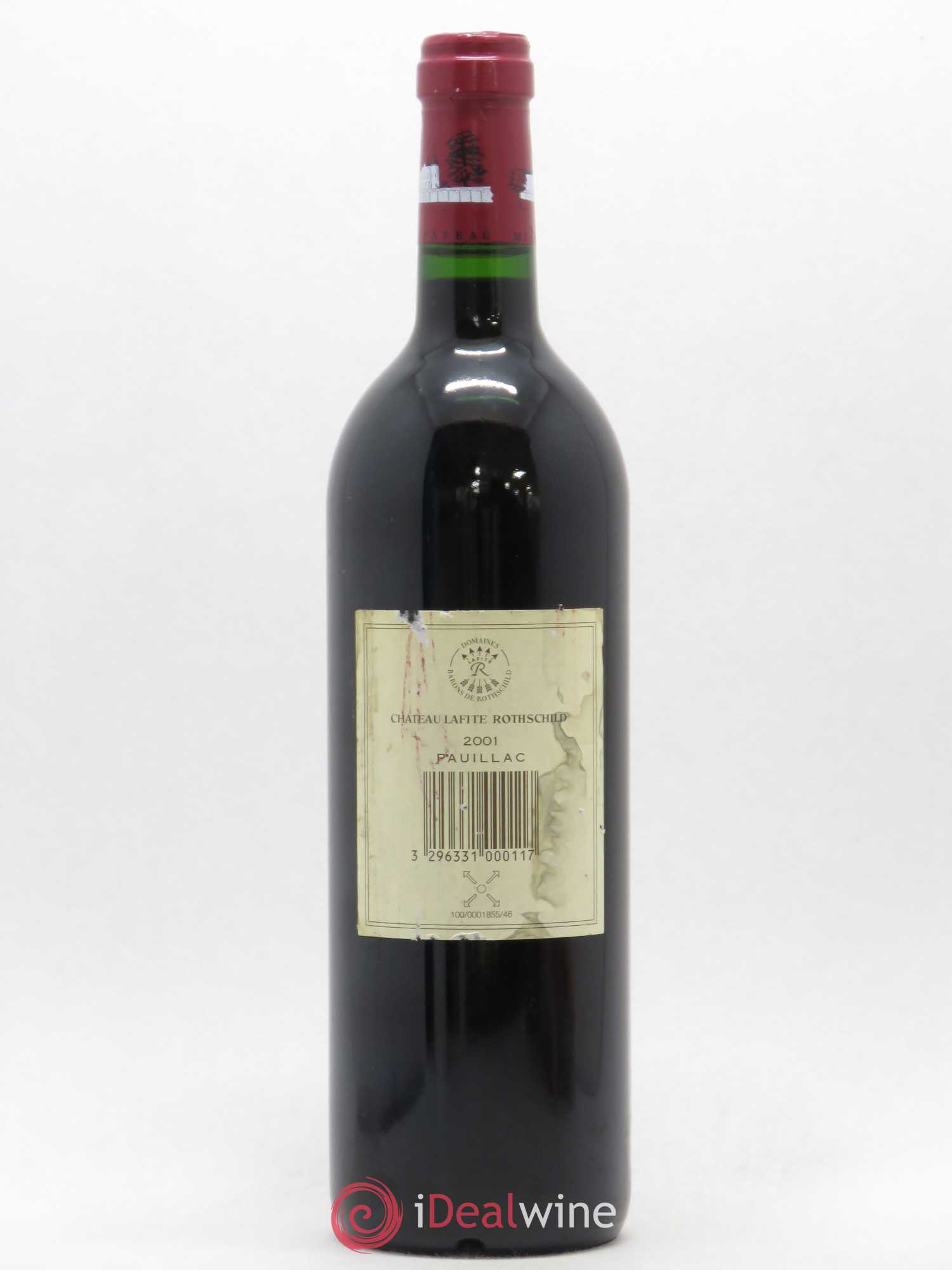 Château Lafite Rothschild 1er Grand Cru Classé 2001 - Lot de 1 bouteille - 1