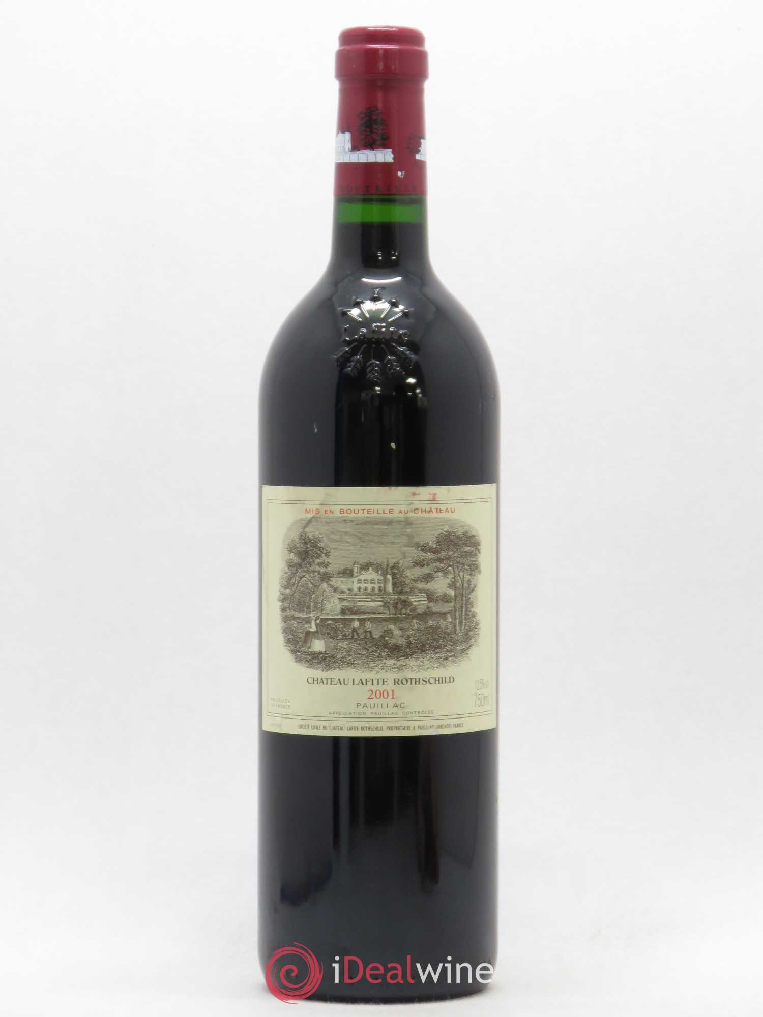 Château Lafite Rothschild 1er Grand Cru Classé 2001 - Lot de 1 bouteille - 0