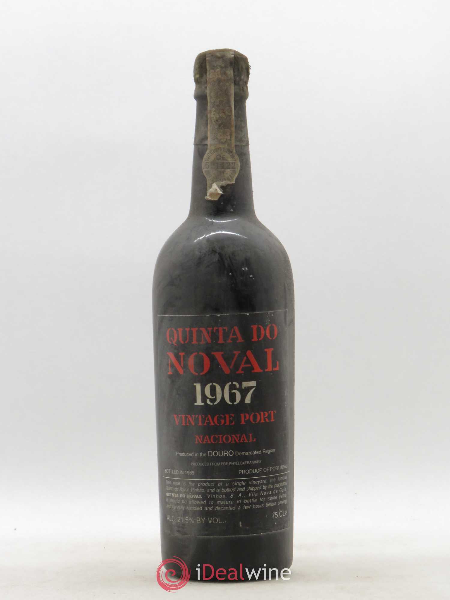 Porto Quinta Do Noval Nacional 1967 - Lot de 1 bouteille - 0