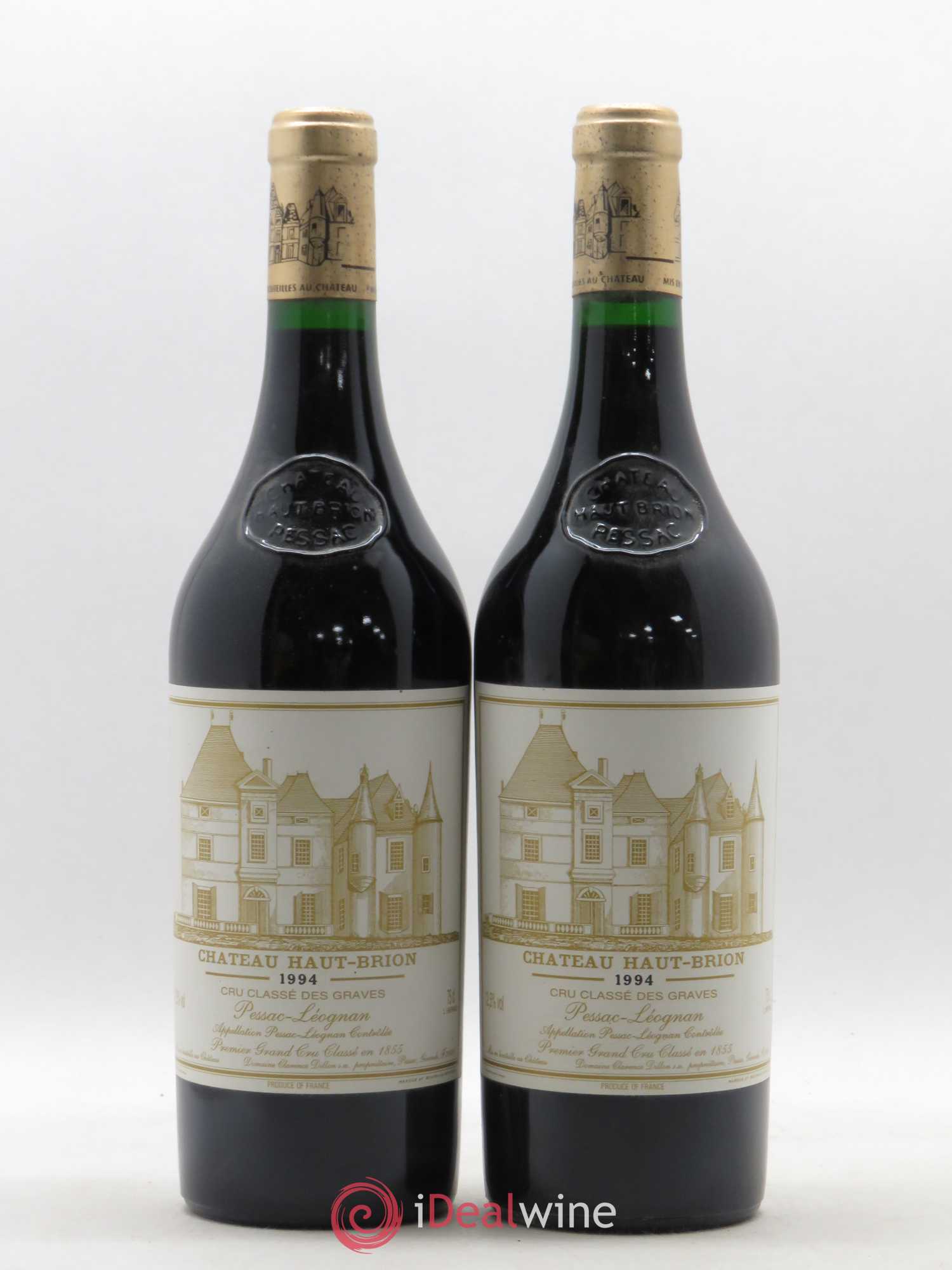 Château Haut Brion 1er Grand Cru Classé 1994 - Lot de 2 bouteilles - 0