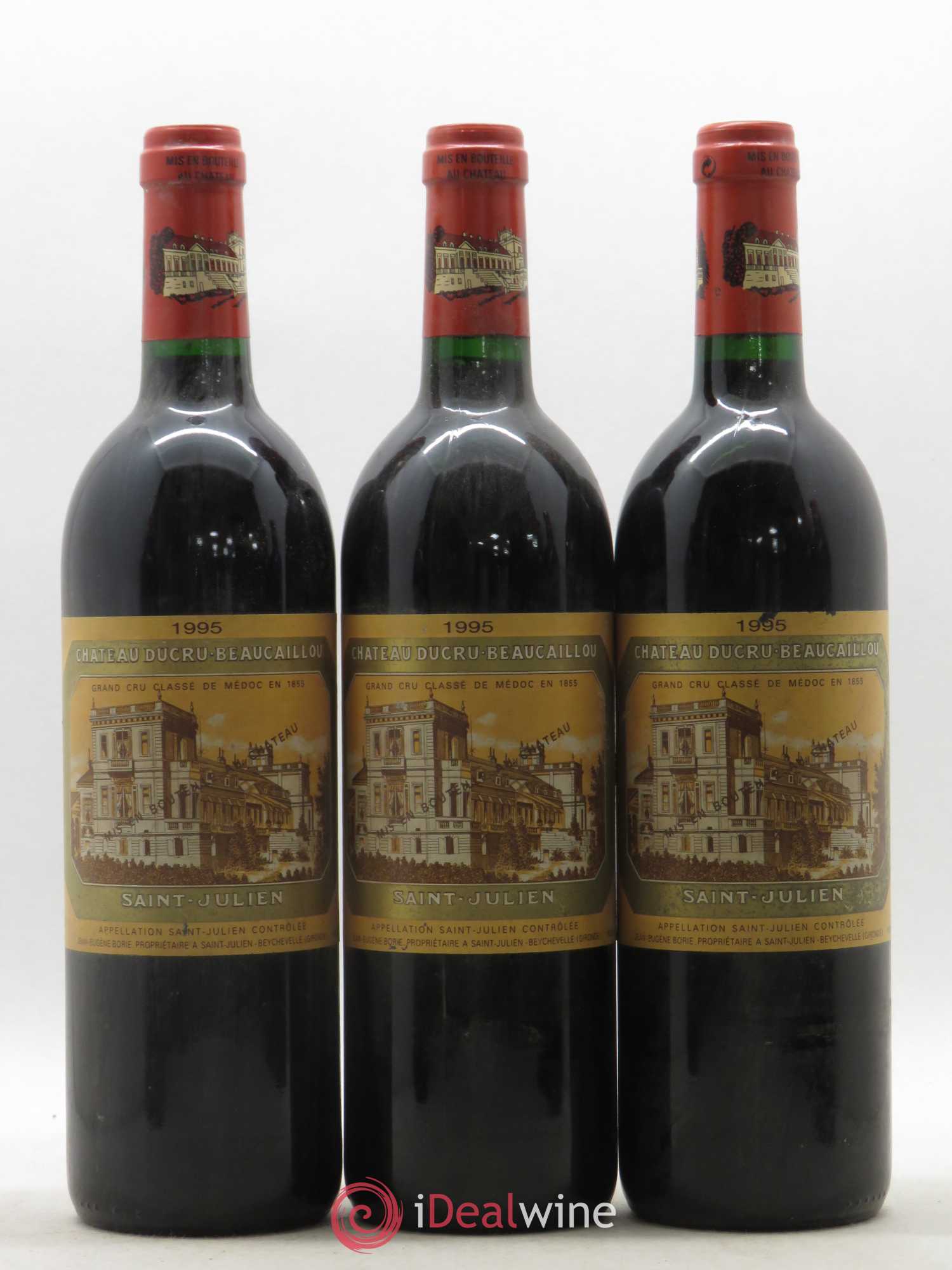 Château Ducru Beaucaillou 2ème Grand Cru Classé 1995 - Lot de 6 bouteilles - 1